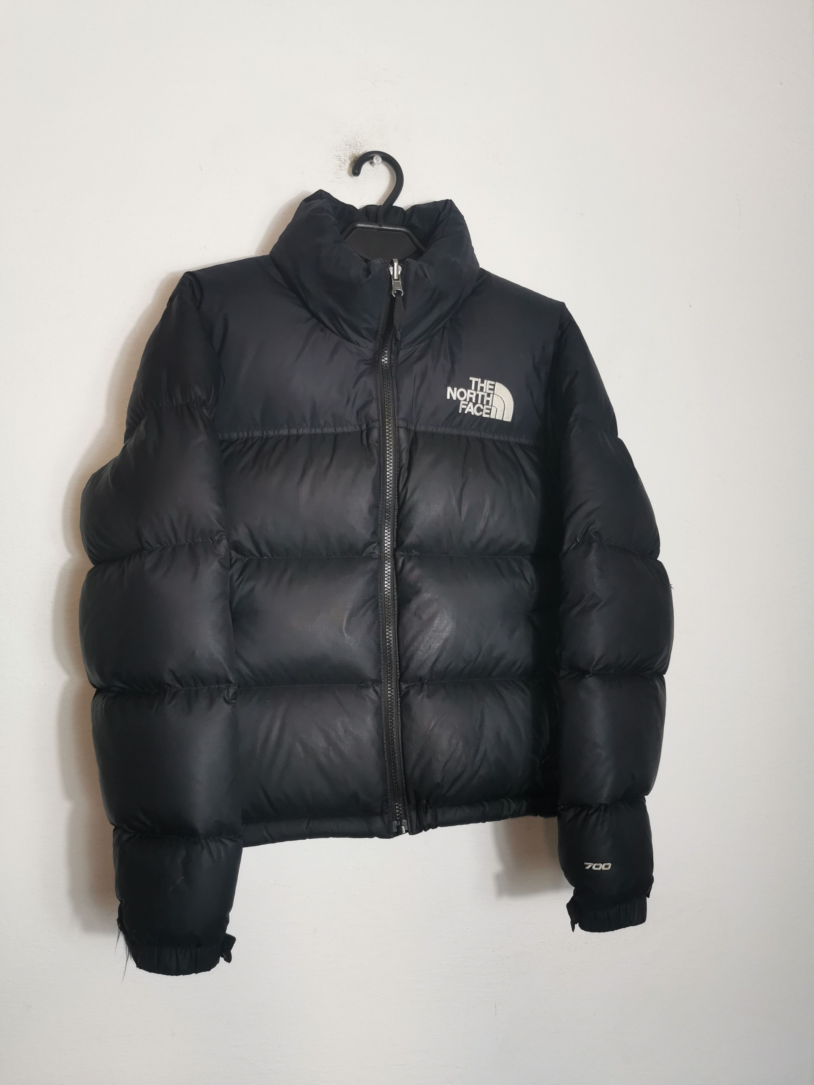 image of The North Face Nuptse 1996 Retro Puffer Jacket in Black, Women's (Size XS)