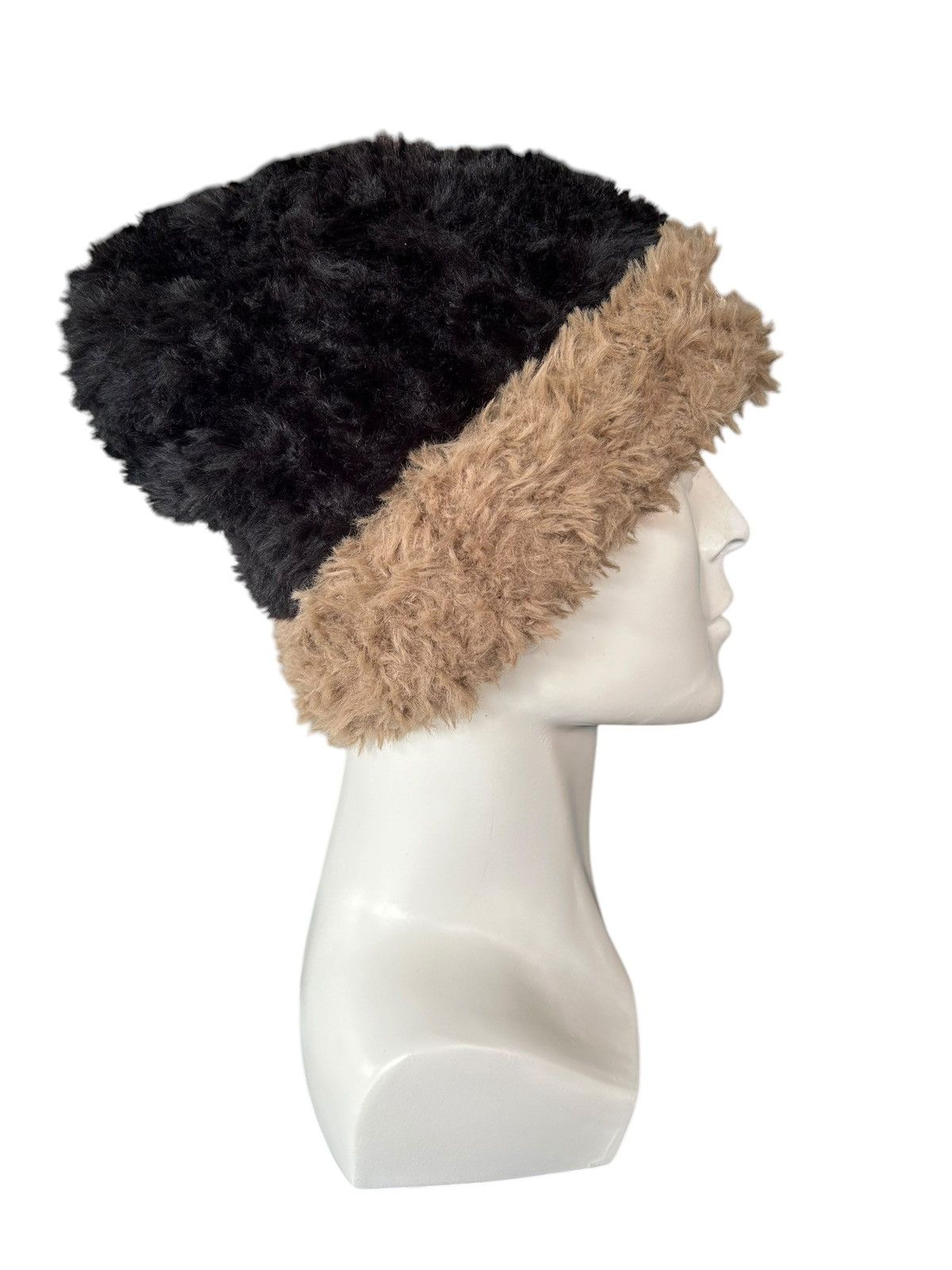 Japanese Brand × Kapital × Vintage Japanese Style Fur Hairy Beanie Hats Size ONE SIZE - 3 Thumbnail