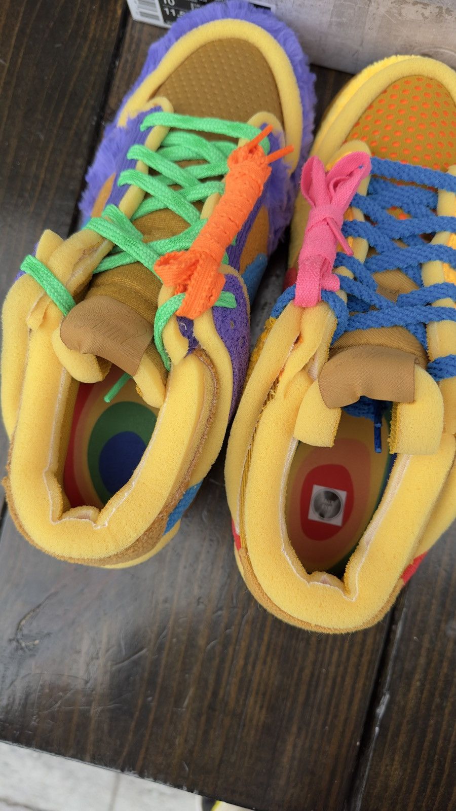 Cactus Plant Flea Market × Nike Nike x CPFM Cactus Plant Flea Market Swamp Sponge Dunk Size US 10 / EU 43 - 8 Thumbnail
