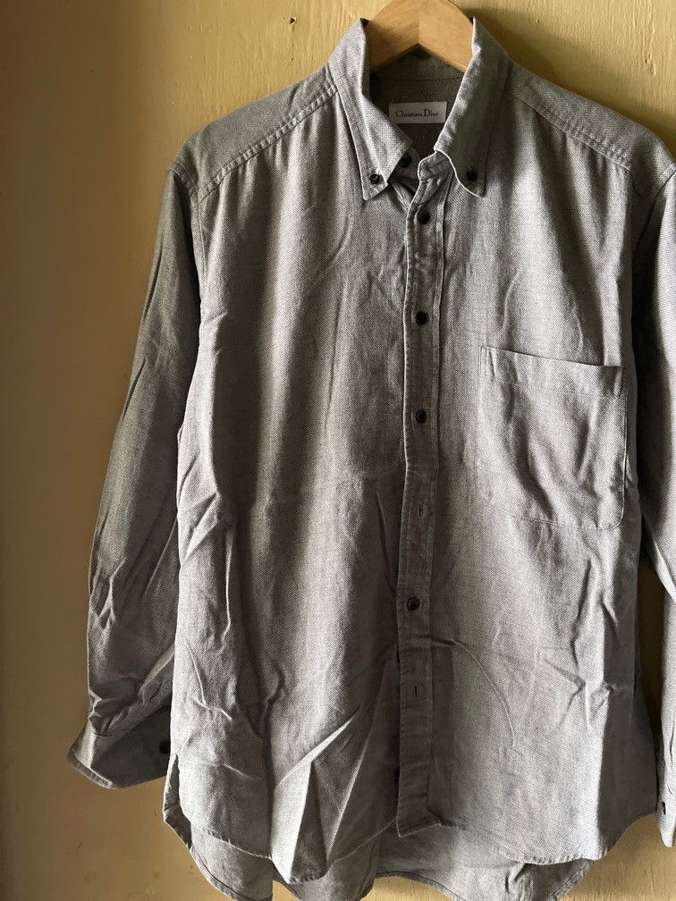Christian Dior Monsieur Christian Dior Button Up T-Shirt Size US XL / EU 56 / 4 - 1 Thumbnail