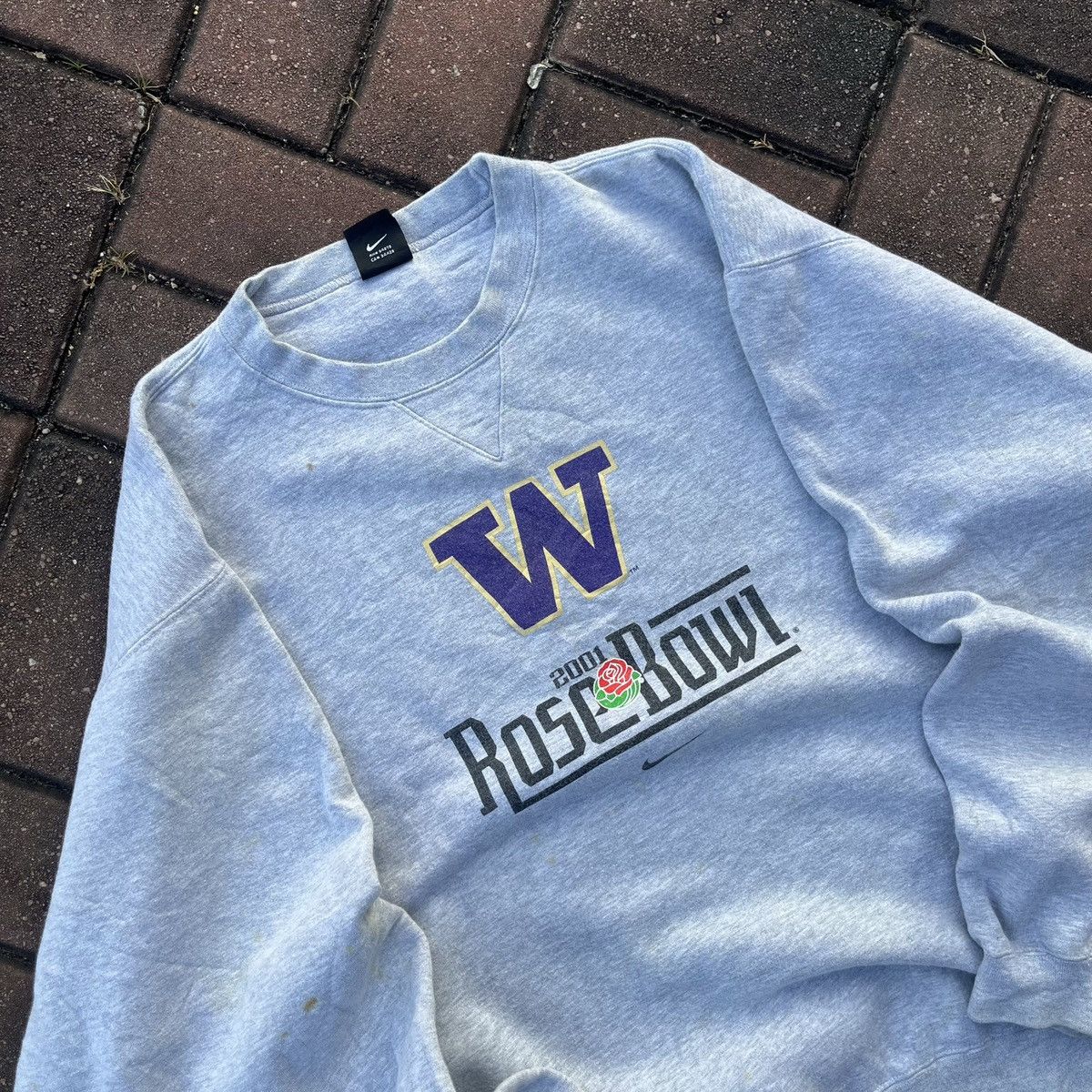 NFL × Nike × Vintage VINTAGE NIKE ROSEBOWL 2001 NFL SWEATSHIRT Size US XL / EU 56 / 4 - 5 Thumbnail