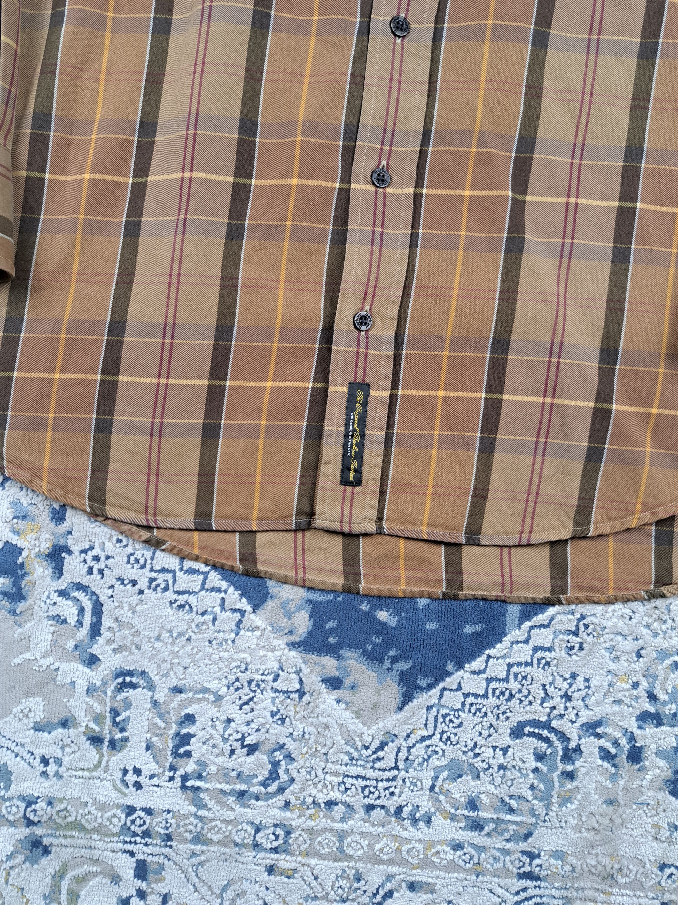 Barbour Barbour Tartan Fullprint Shirt Checked Casual Old Money Size US XL / EU 56 / 4 - 2 Thumbnail