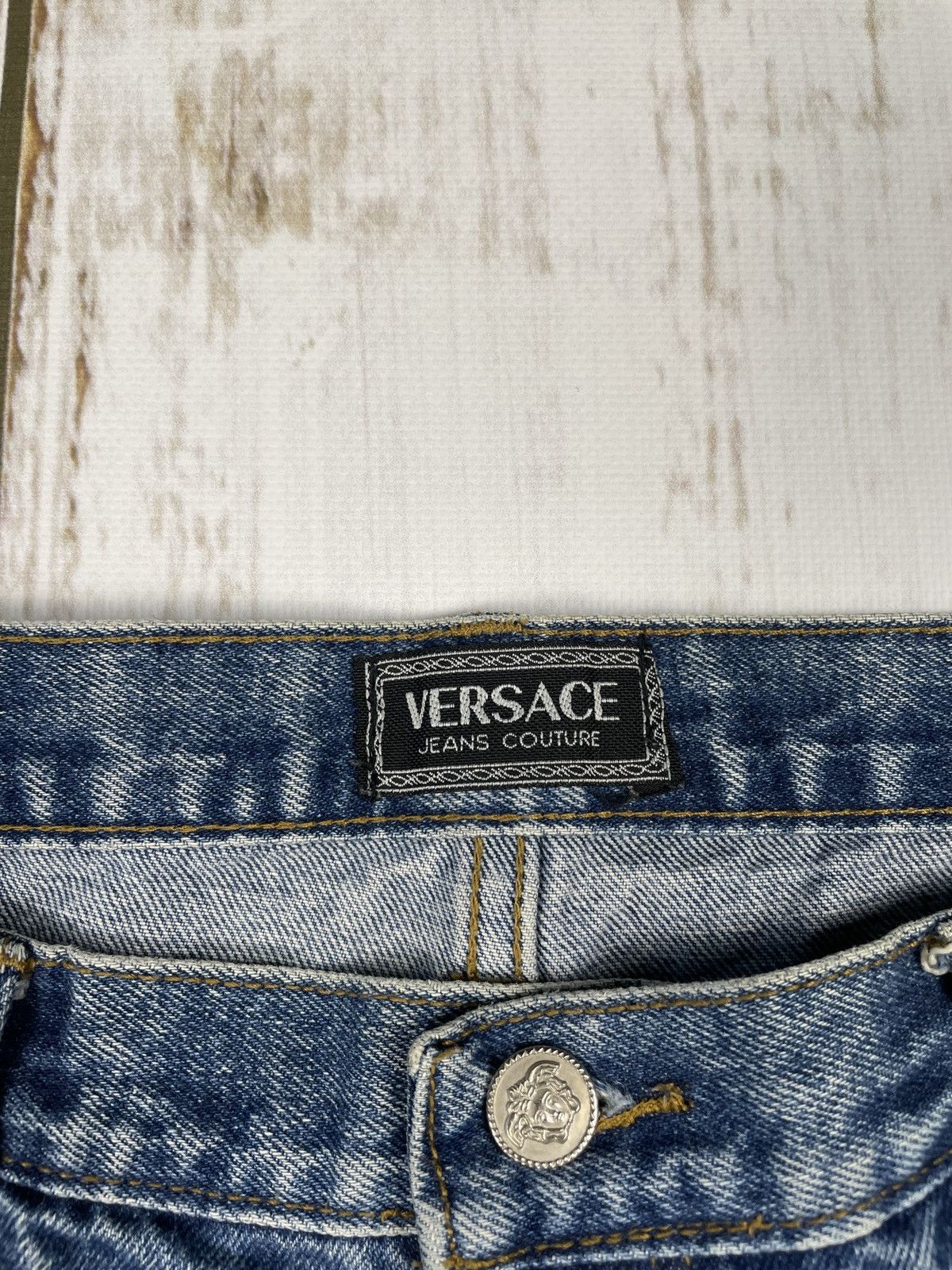 Versace Jeans Couture Versace Jeans Couture Denim Pants Vintage Size US 32 / EU 48 - 4 Thumbnail
