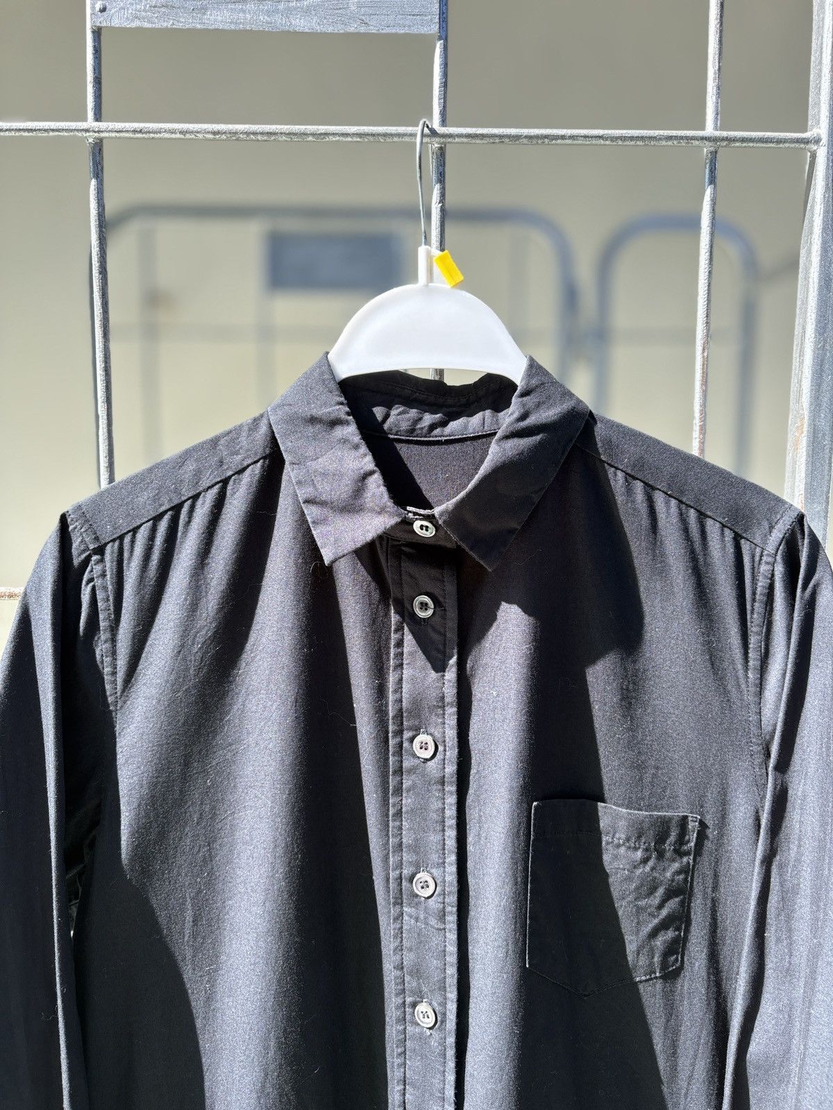 Sacai Sacai long sleeves black shirts dress Size M / US 6-8 / IT 42-44 - 2 Thumbnail