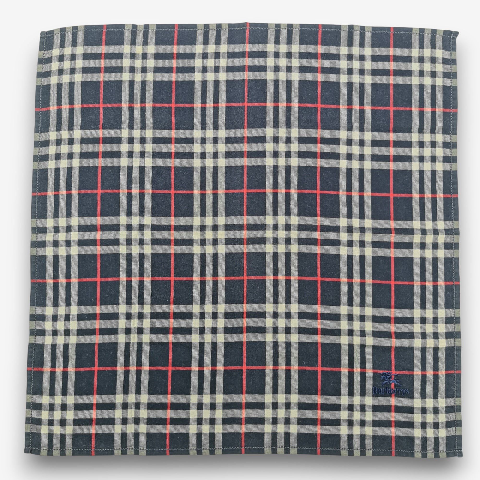 Burberry Vintage Burberry Handkerchief Bandana Neckerchief Size ONE SIZE - 1 Thumbnail