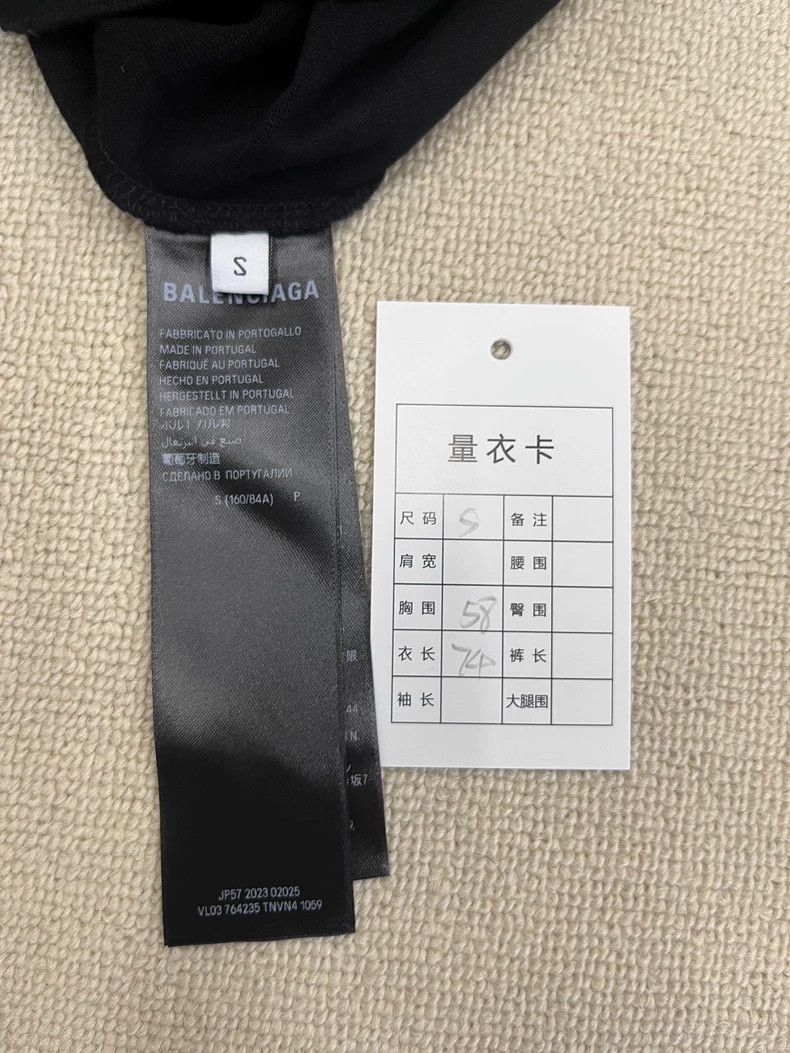Balenciaga Balenciaga Letter Printed Short Sleeve T-Shirt Regular Fit Size US S / EU 44-46 / 1 - 4 Thumbnail
