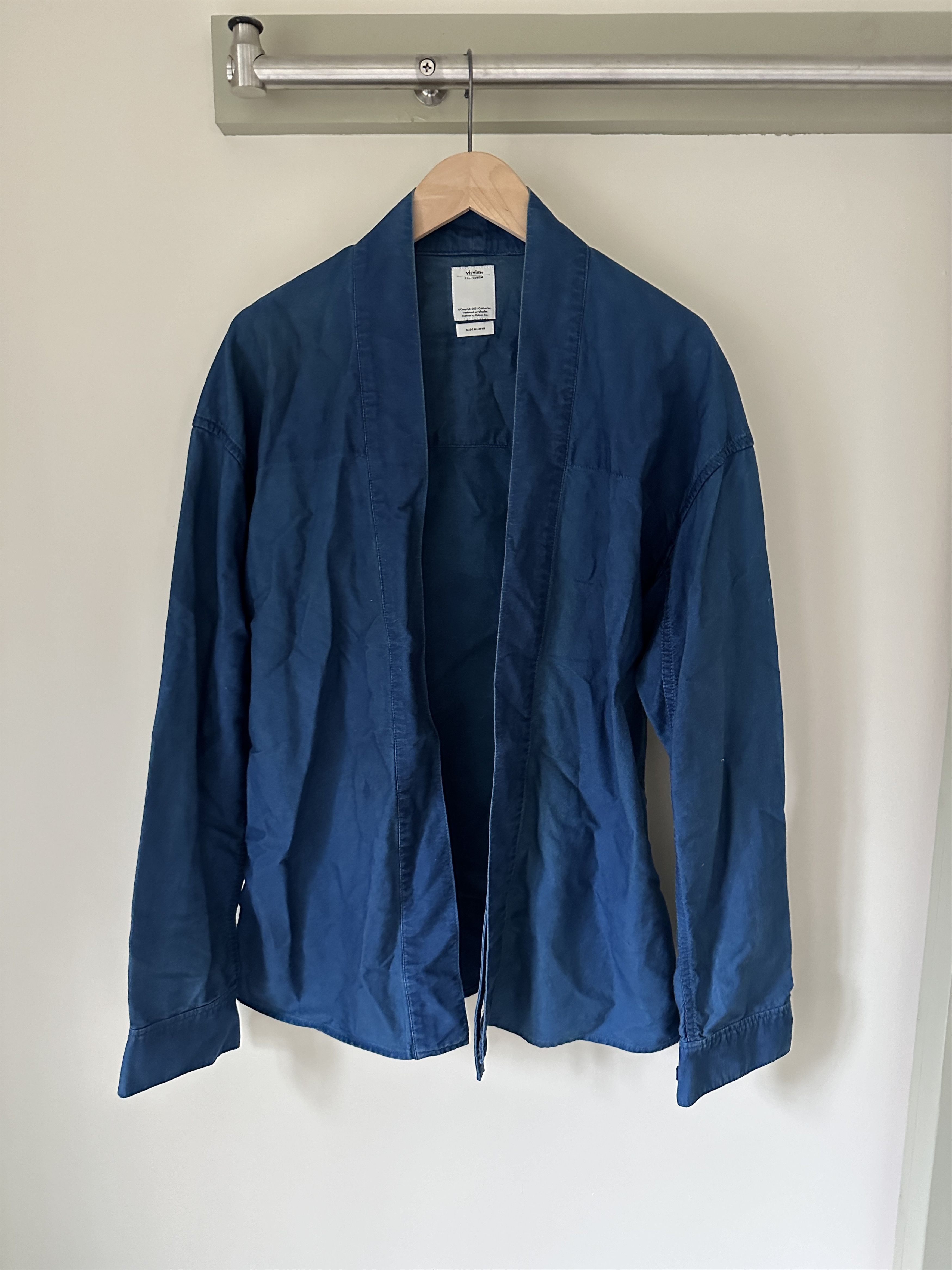 visvim FIL 仙台 LHAMO SHIRT INDIGO OVERDYE VISVIM [ F.I.L. EXCLUSIVE ] LHAMO SHIRT ( INDIGO OVERDYE