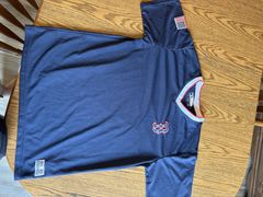 Navy Blue Boston Red Sox Jersey with Red lettering. Size 2XL. – Scholars &  Champs