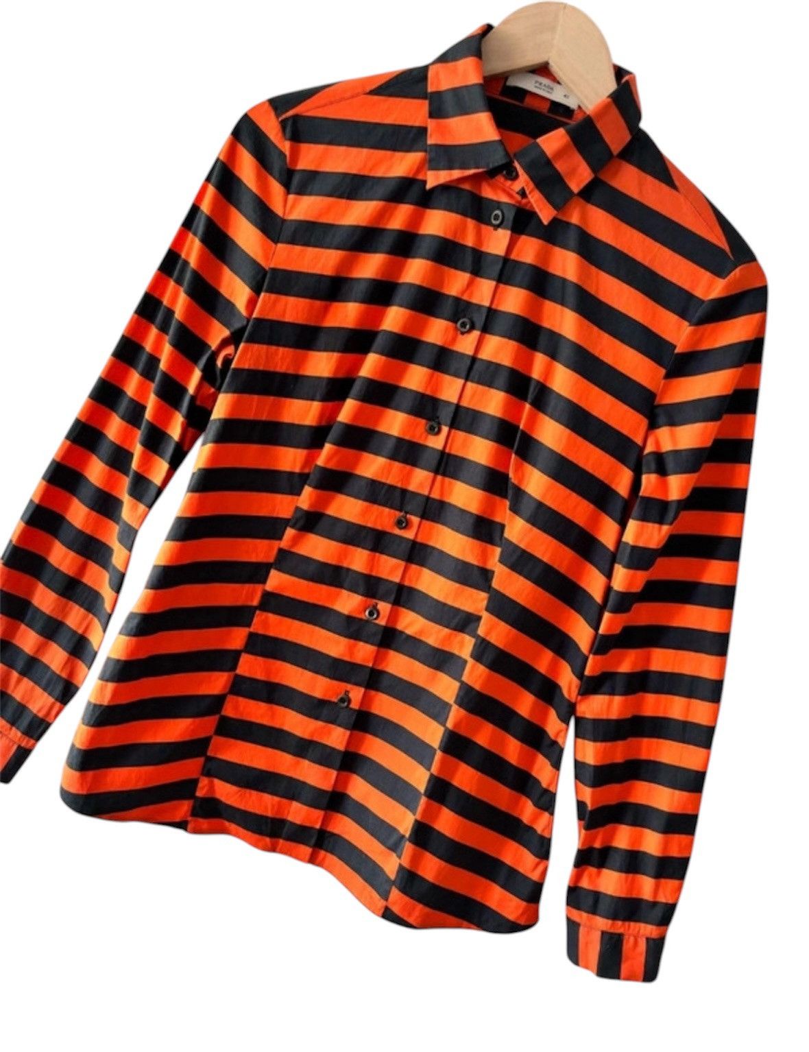 Prada PRADA rare prisoner long sleeve shirt Size M / US 6-8 / IT 42-44 - 2 Thumbnail