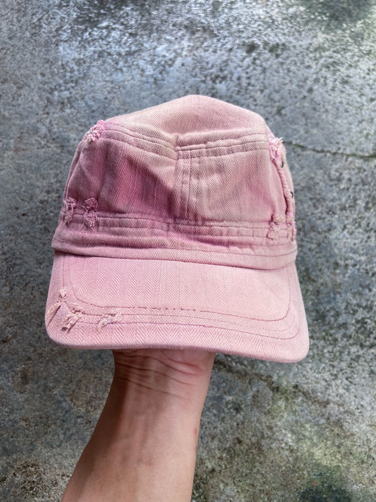 Japanese Brand JAPANESE SKULL DISTRESSED COMMANDO CAPS Size ONE SIZE - 2 Thumbnail