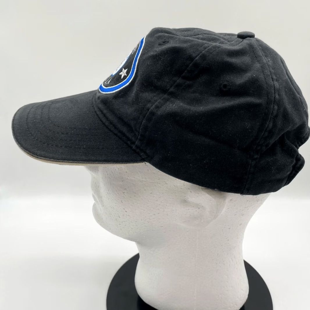 Vintage Sherry Resortwear Men’s Alaska Adjustable Strap Hat Black Baseball Cap Size ONE SIZE - 4 Thumbnail