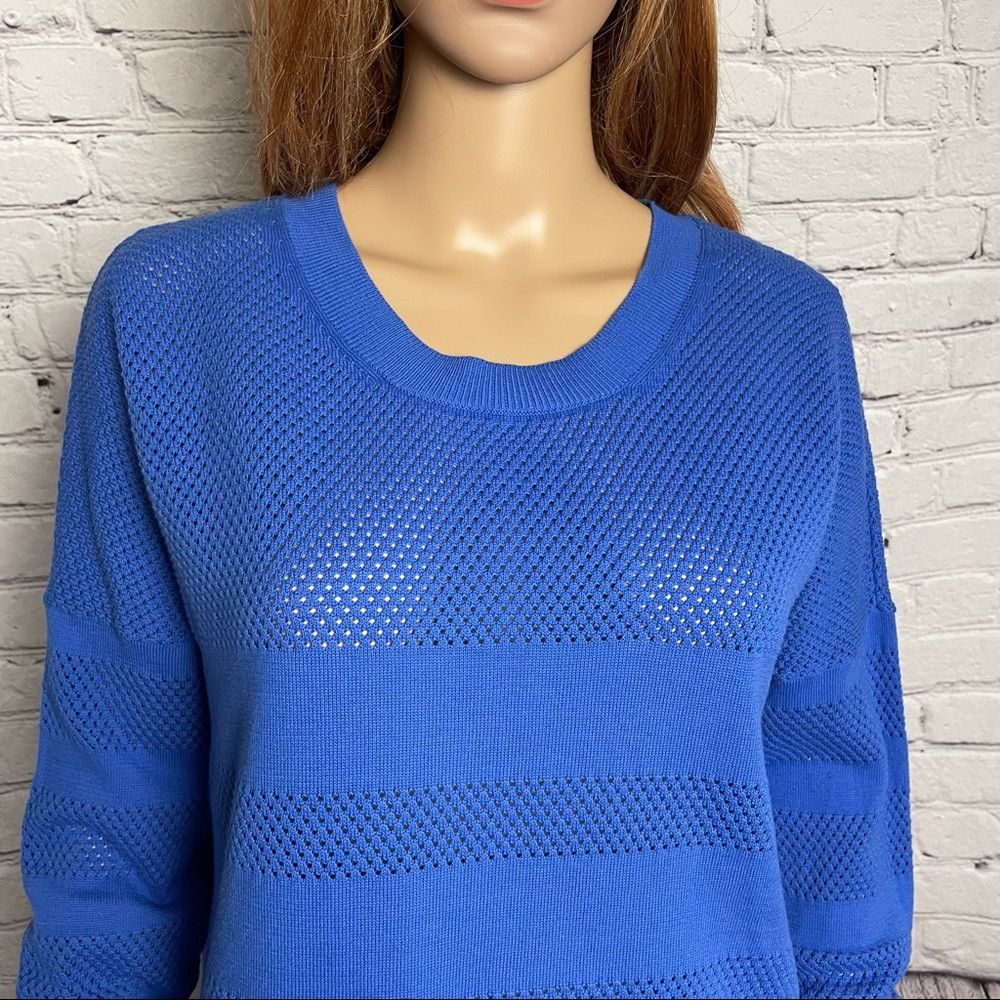 Other IMMA Inlet Cotton Crew Neck Blue Sweater Size L Size L / US 10 / IT 46 - 2 Thumbnail