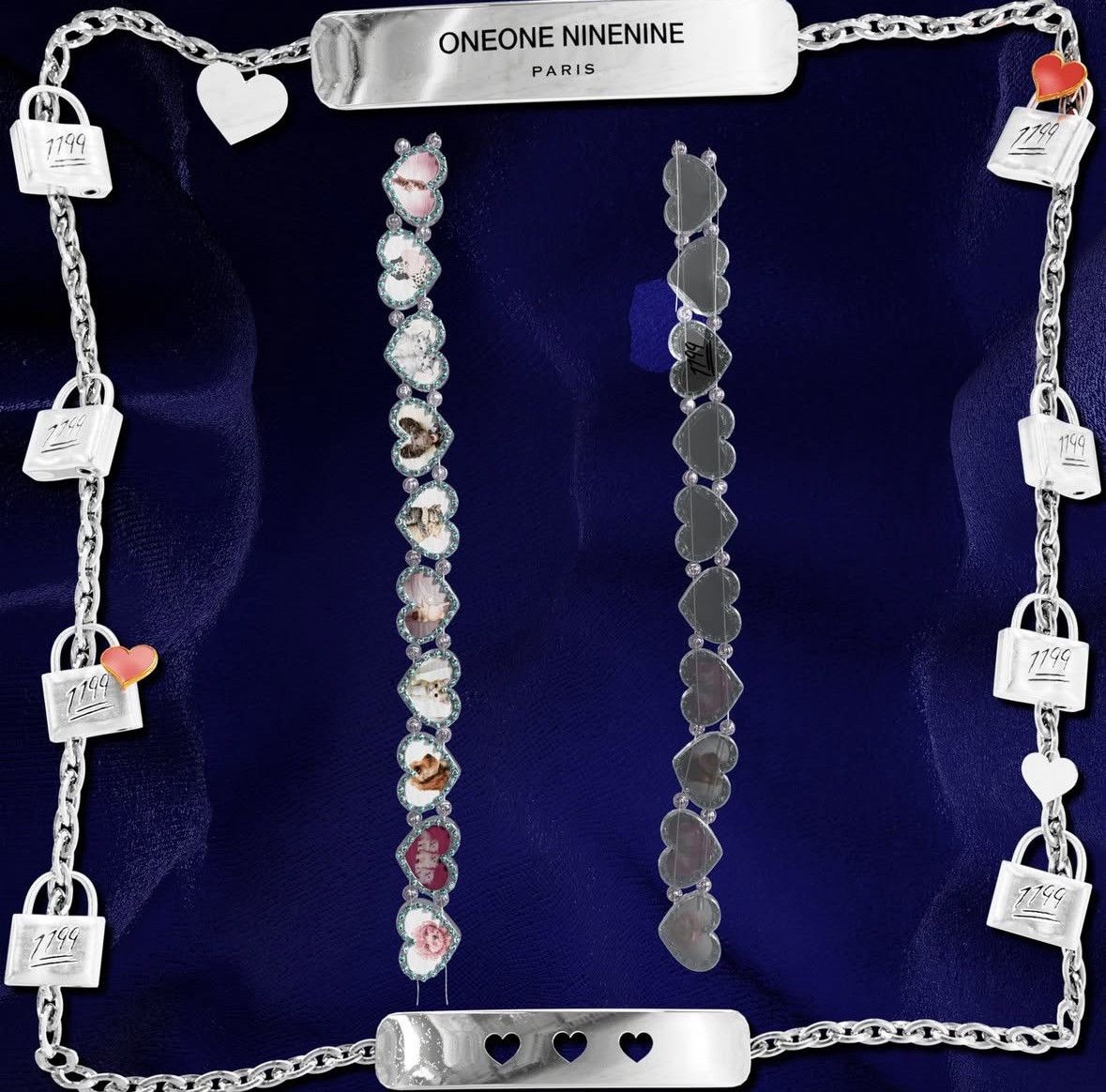 1199 Bazo 1199 St Valentines Cat Bracelet Size ONE SIZE - 6 Thumbnail