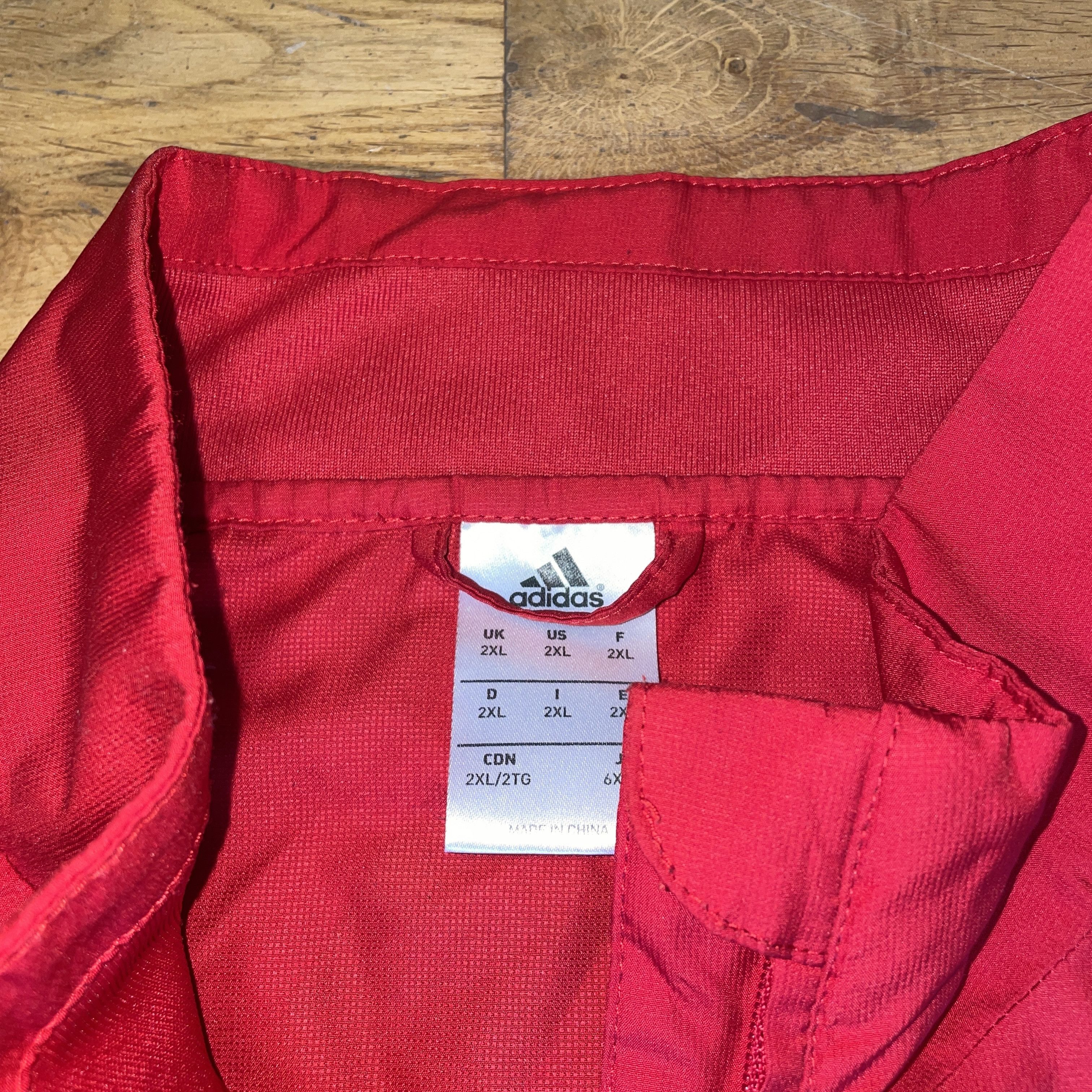 Adidas ADIDAS BAYERN MUNICH JACKET LOGO WINDBREAKER Size 2XL Size US XXL / EU 58 / 5 - 4 Thumbnail