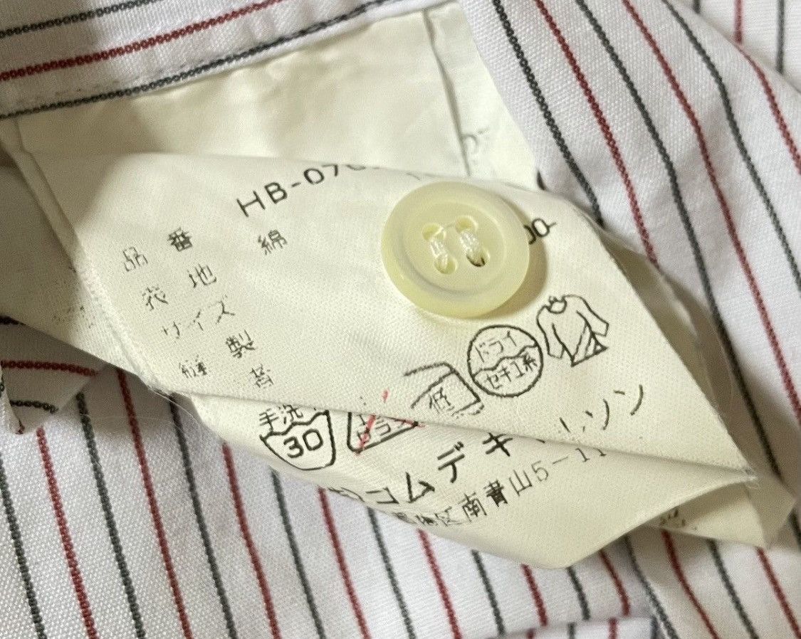Comme des Garcons Cdg homme AD2000 multicolor striped button up shirt Size US M / EU 48-50 / 2 - 5 Thumbnail