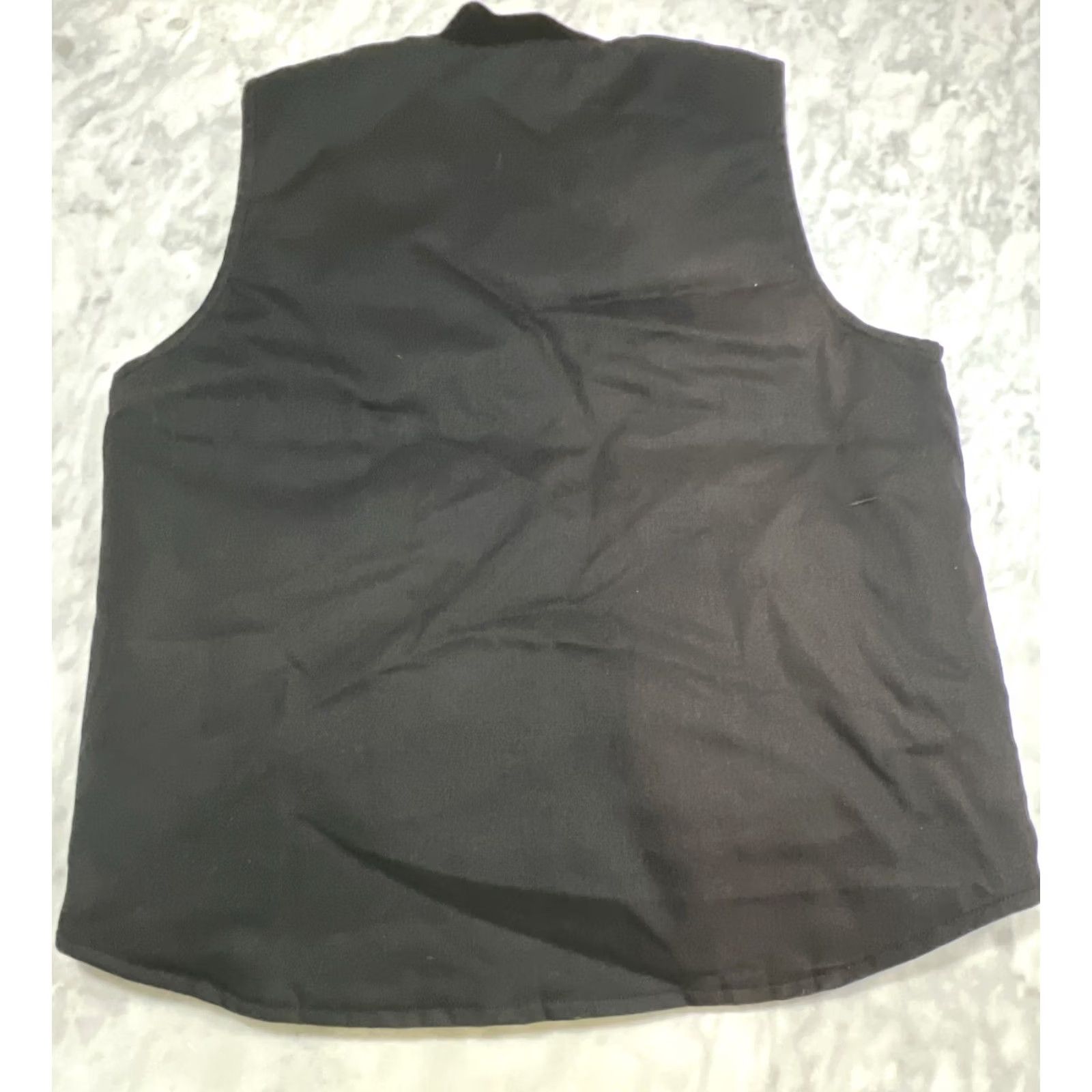 Logo 7 Ruger Vest Men Large Lined Full Zip Canvas Logo Pockets Black Faded Size US L / EU 52-54 / 3 - 6 Thumbnail