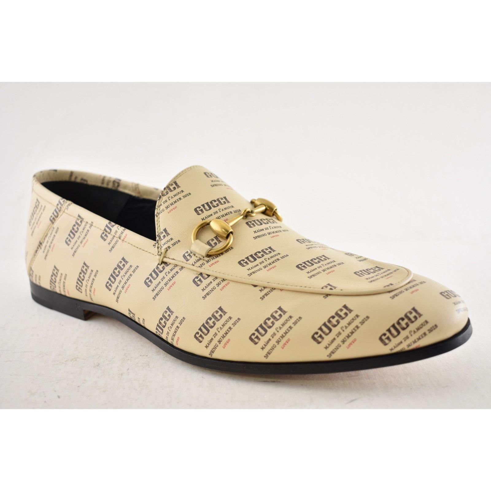 Gucci Gucci Brixton Soy Black Stamp Horsebit Loafer Flat G9 US10 Size US 10 / EU 43 - 6 Thumbnail