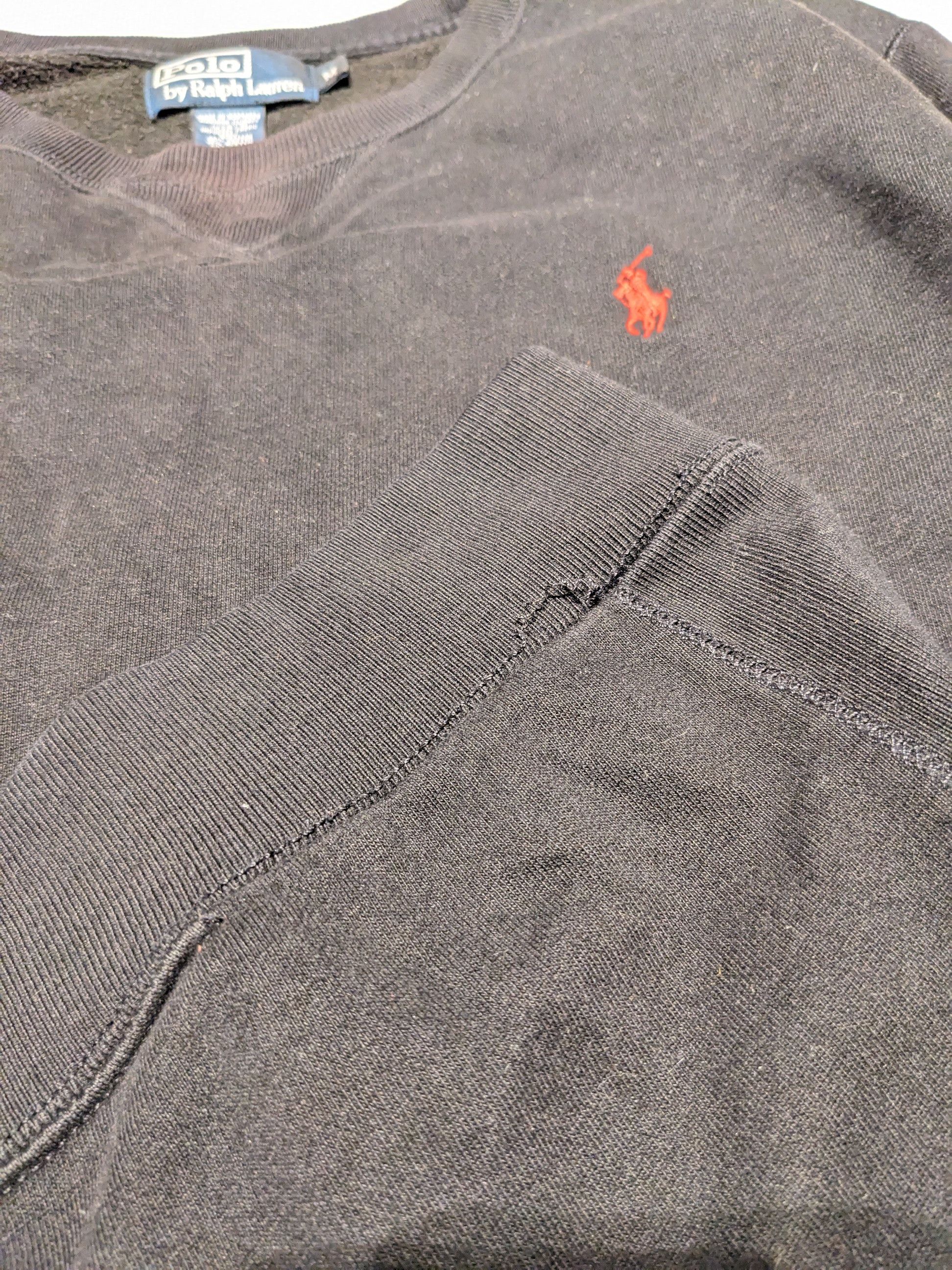 Polo Ralph Lauren Vintage Distressed Polo Ralph crewneck men's M Size US M / EU 48-50 / 2 - 3 Thumbnail