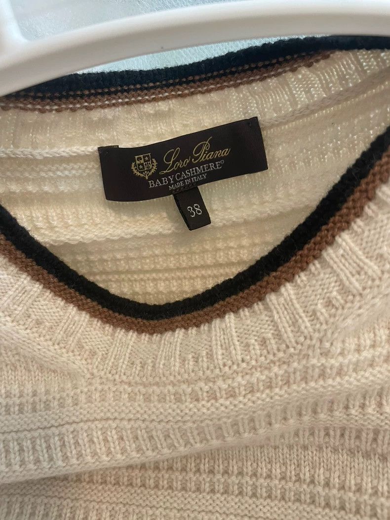 Loro Piana LORO PIANA Miumium cashmere woven sweater dress Size S / US 4 / IT 40 - 8 Thumbnail