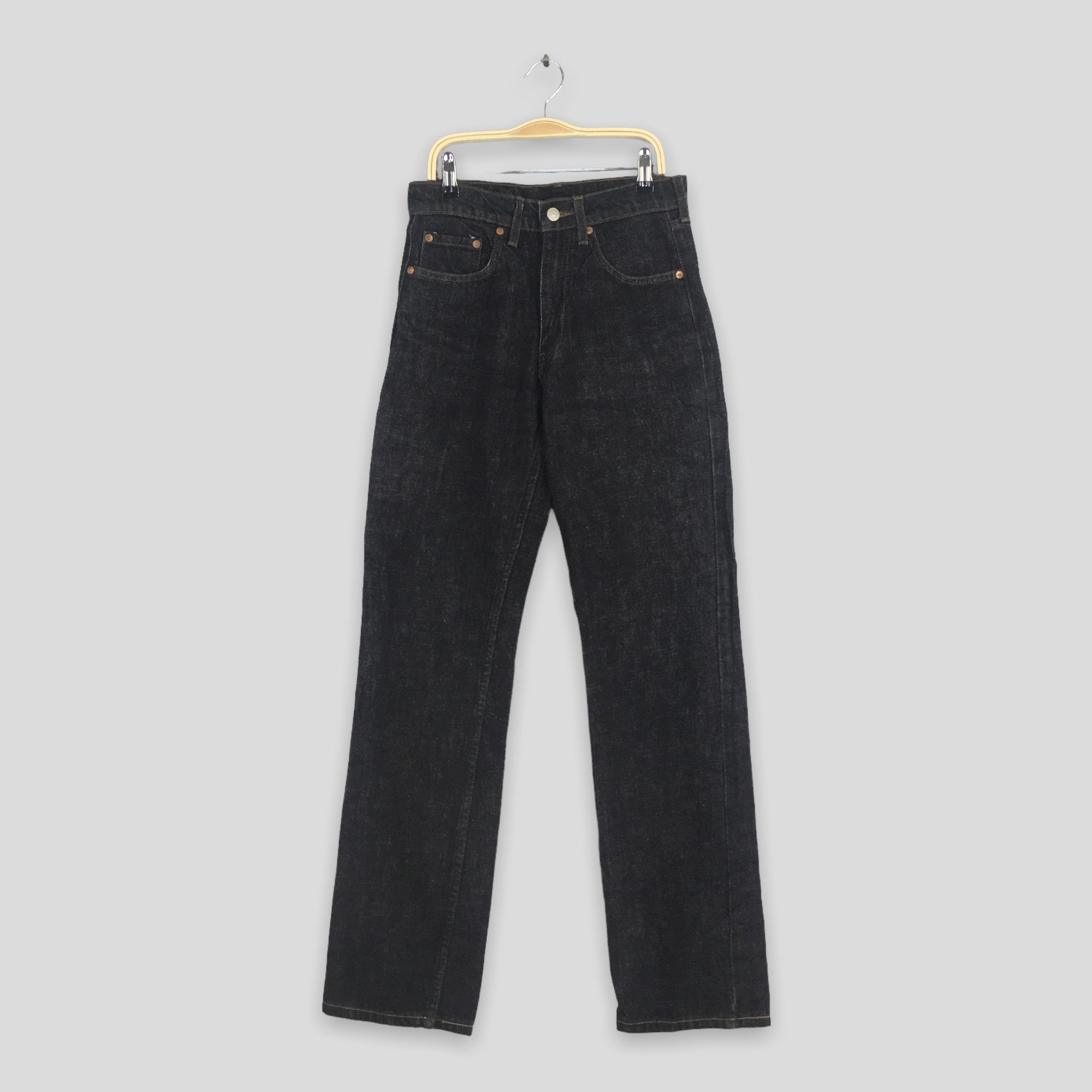 Levi's Size 26x32 Vintage Levi's 503 Black Women's Jeans S2032 Size 26" / US 2 / IT 38 - 1 Thumbnail
