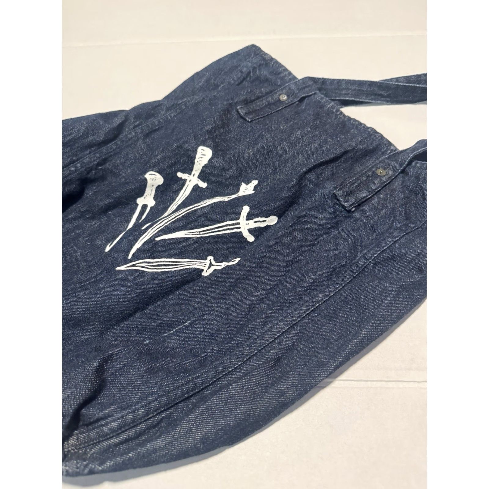Rag & Bone RAG & BONE LADIES DAGGER DENIM TOTE SHOPPER HANDBAG MADE IN USA Size ONE SIZE - 7 Thumbnail
