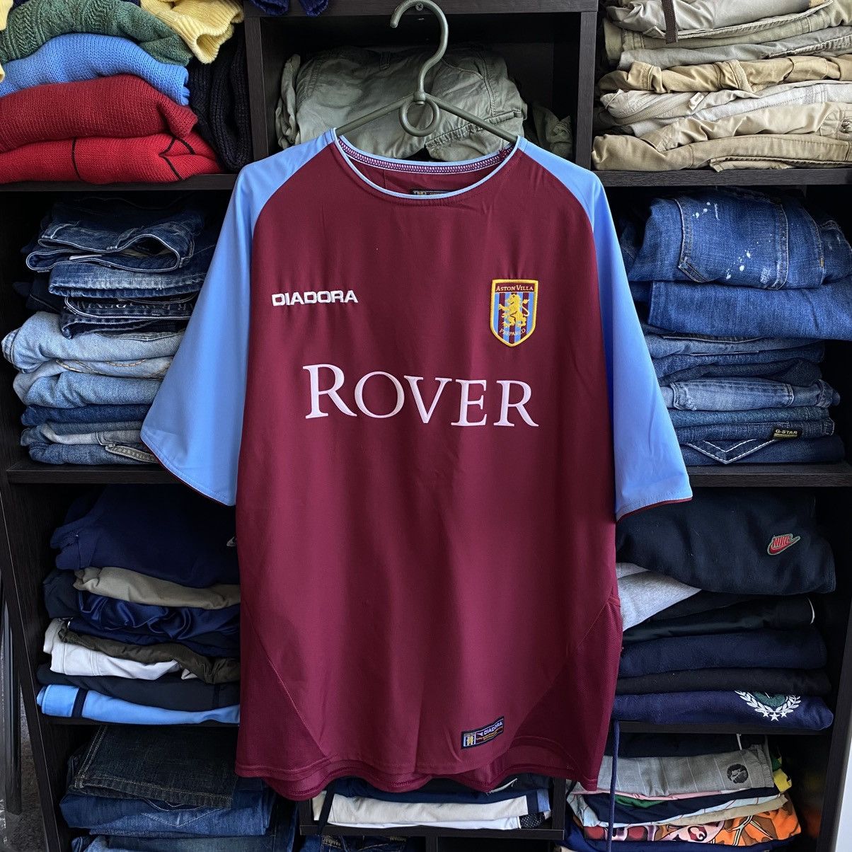 Diadora Vintage Diadora Aston Villa 1990’s Rover Rare Soccer jersey Size US M / EU 48-50 / 2 - 1 Thumbnail