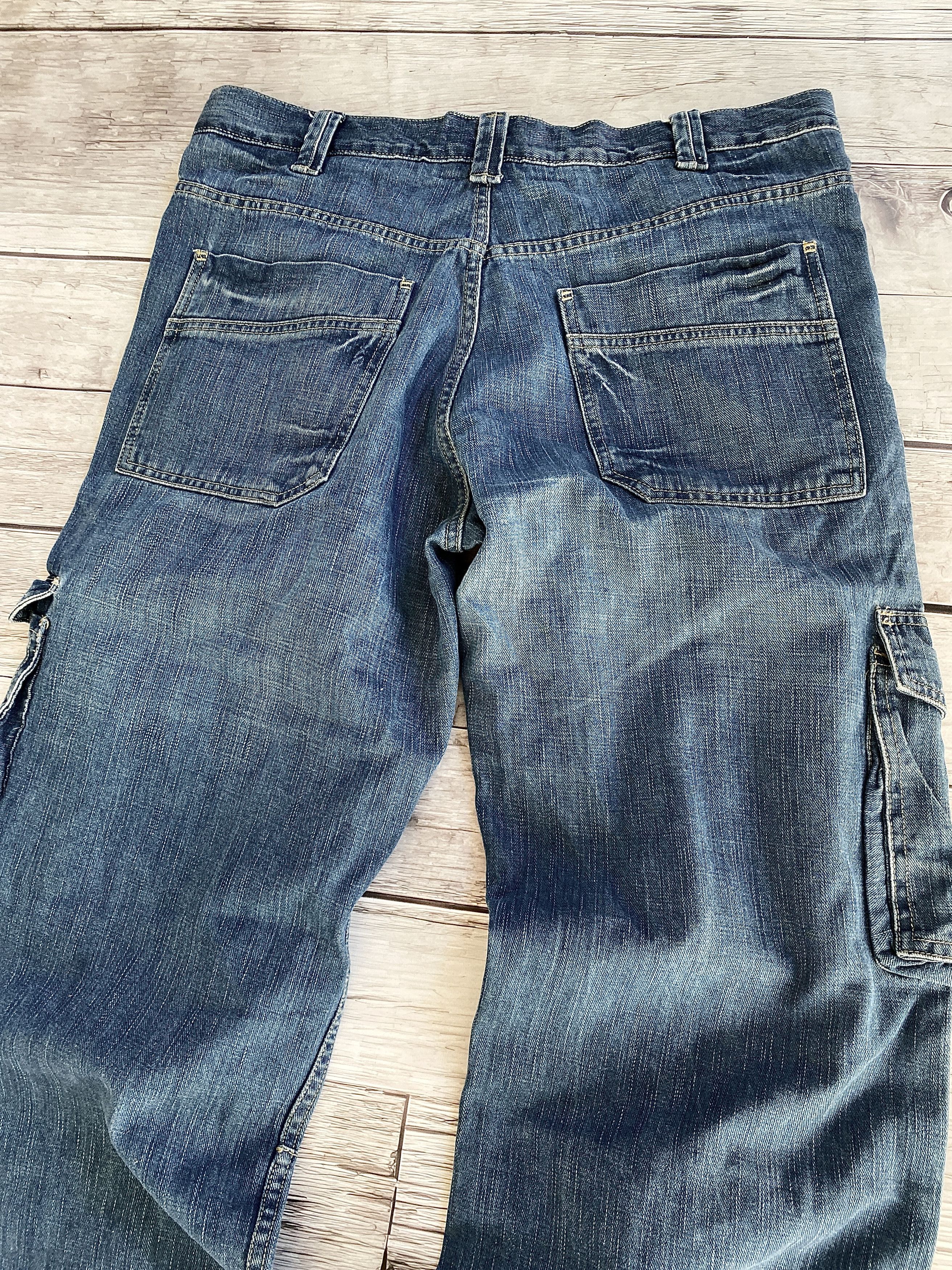 Hysteric Glamour × Japanese Brand Vintage Rick Owens Junya Watanabe Style Distressed Jeans Size US 32 / EU 48 - 5 Thumbnail