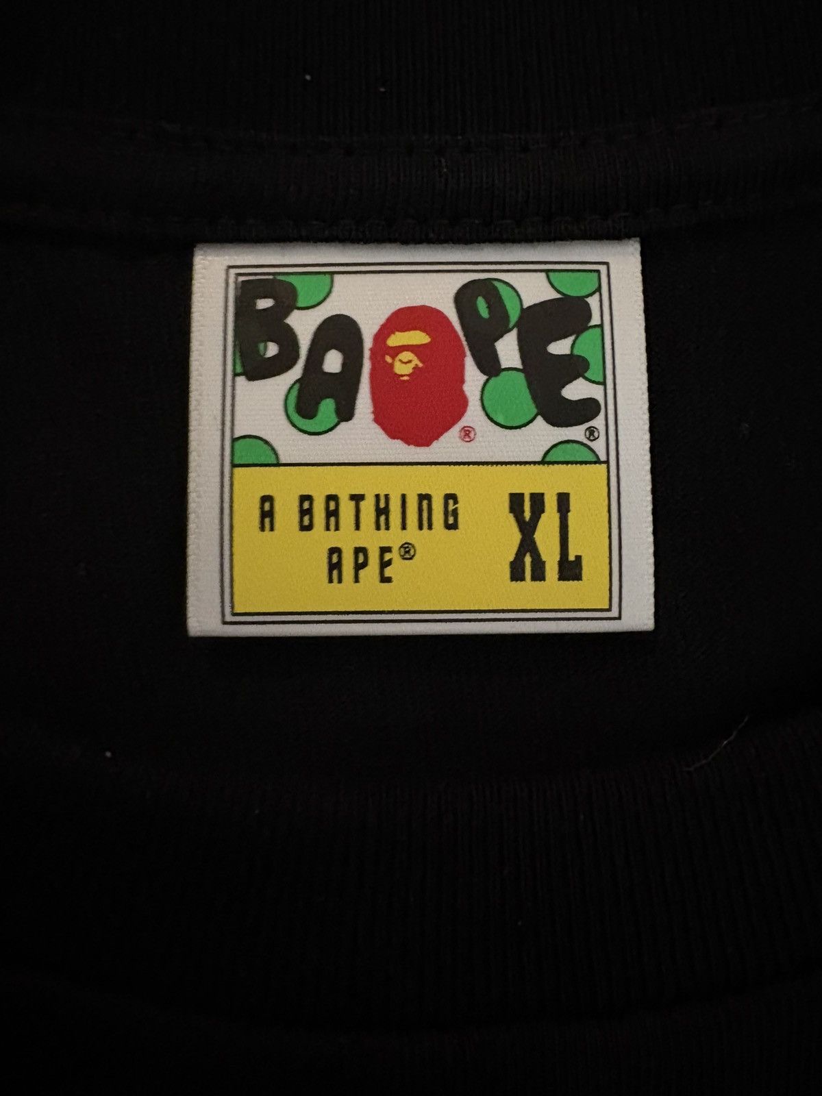 Bape Bape Sakura Ape Head Tee - Black, XL Size US XL / EU 56 / 4 - 4 Thumbnail