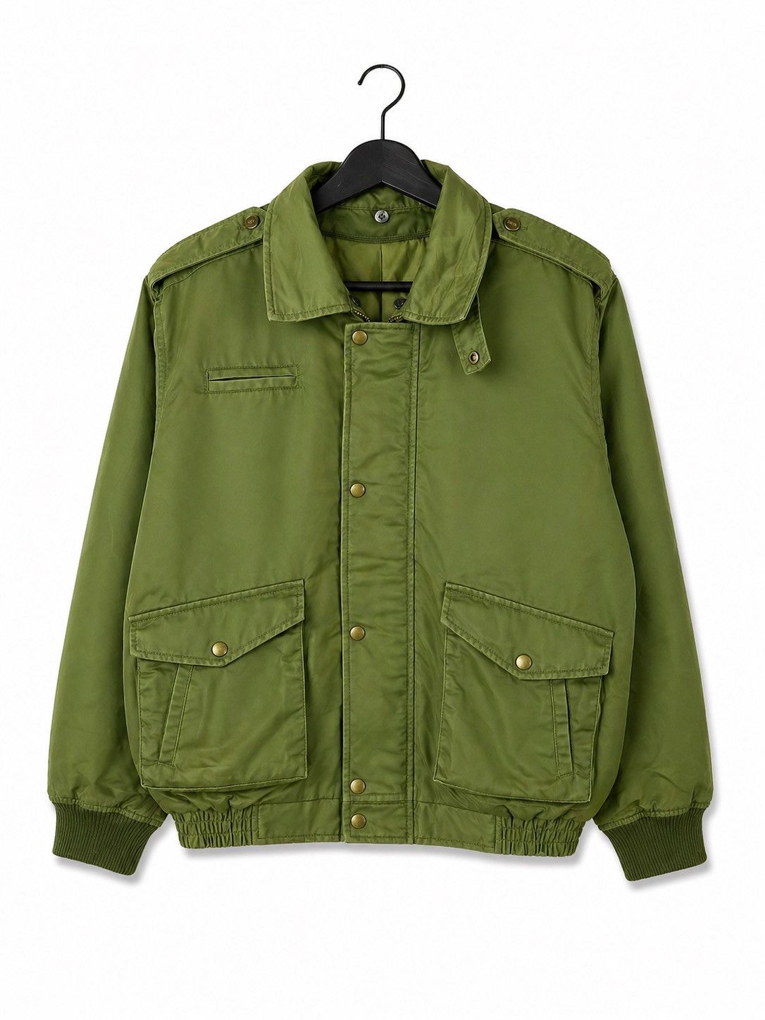 Vintage Vintage Military Style Green Utility Pocket Army Jacket Size US M / EU 48-50 / 2 - 1 Thumbnail