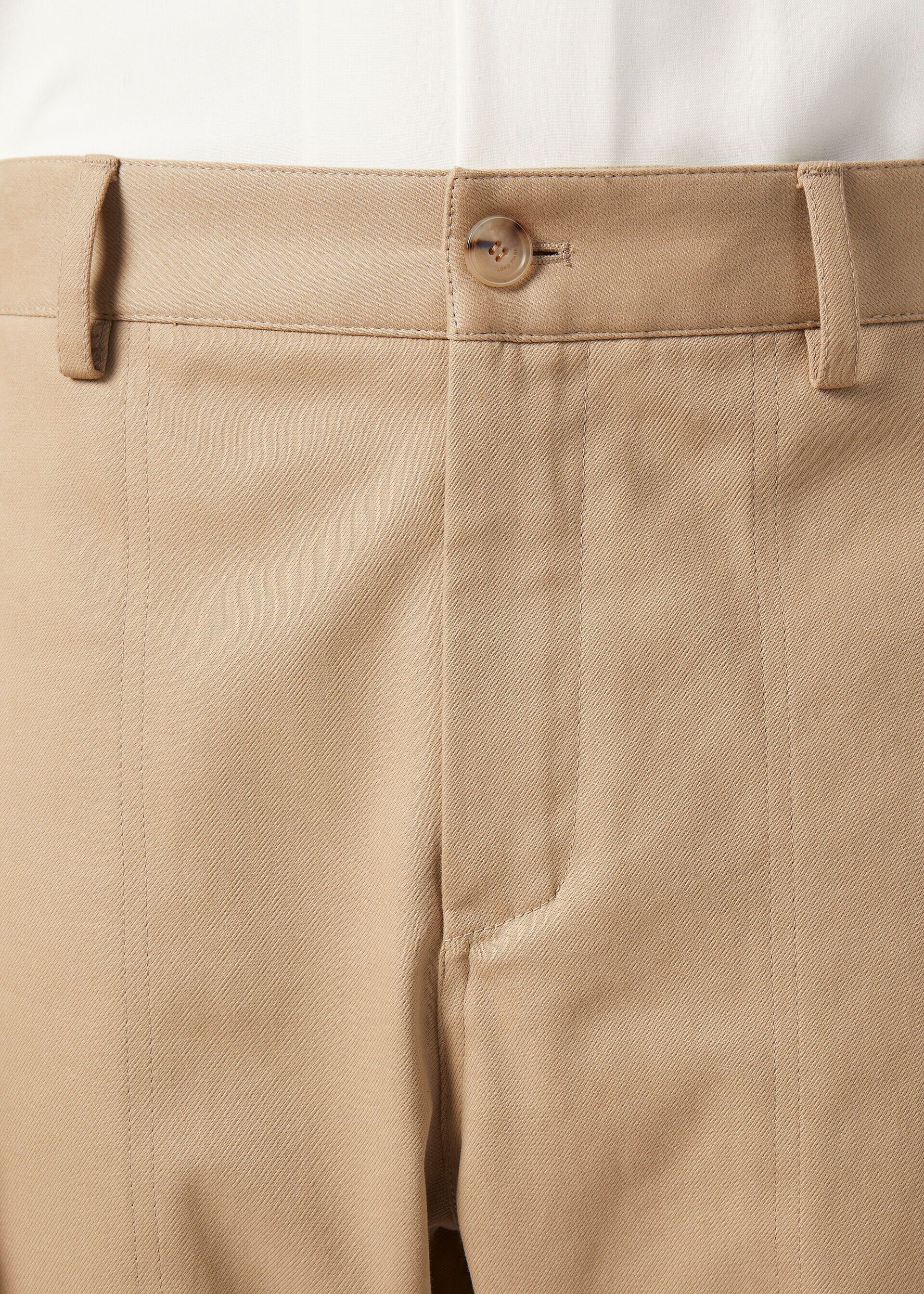Loro Piana os11x0226 FAR0238 Dustin Pant in Highlander Camel Size US 34 / EU 50 - 3 Thumbnail