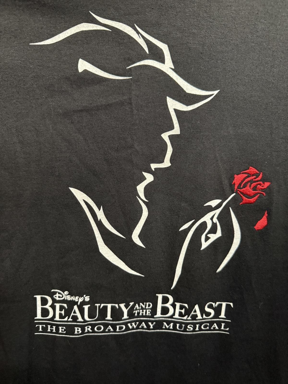 Disney VTG Beauty and the Beast Broadway T-shirt National Tour - XL Size US XL / EU 56 / 4 - 4 Thumbnail