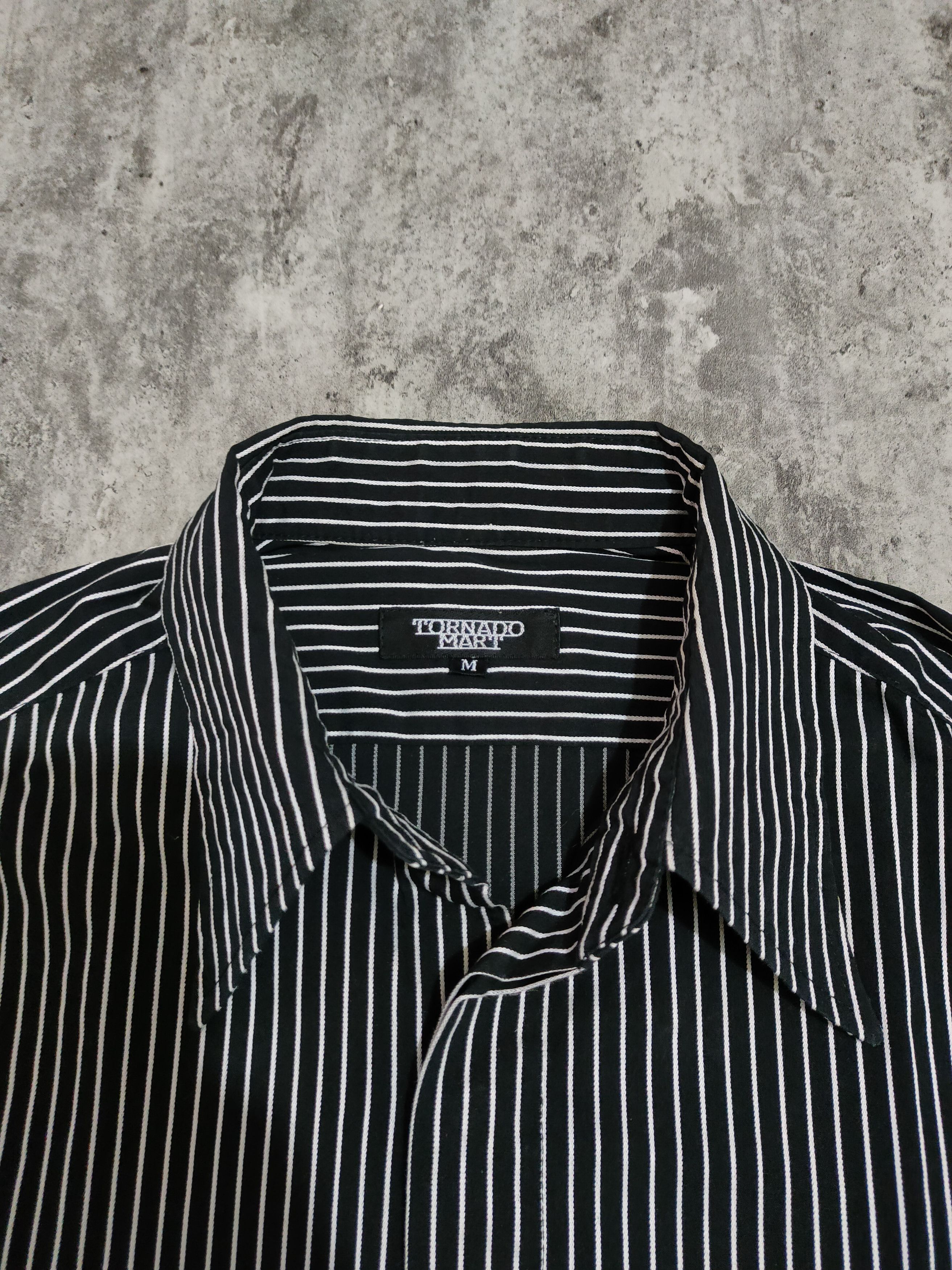 Tornado Mart Tornado Mart strip long shirt Size US M / EU 48-50 / 2 - 5 Thumbnail