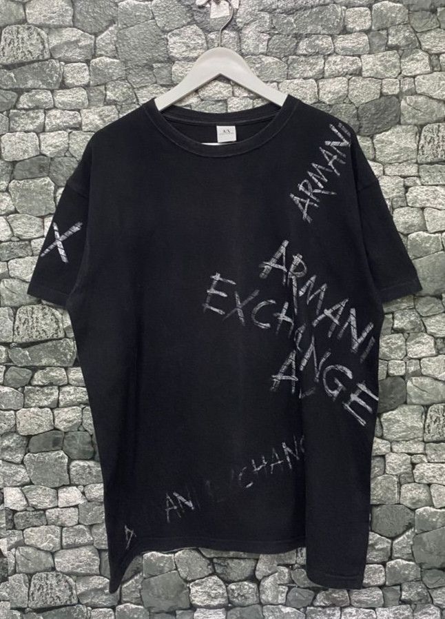 Armani Exchange Vintage Armani Exchange Luxury Tshirt Size US M / EU 48-50 / 2 - 1 Thumbnail