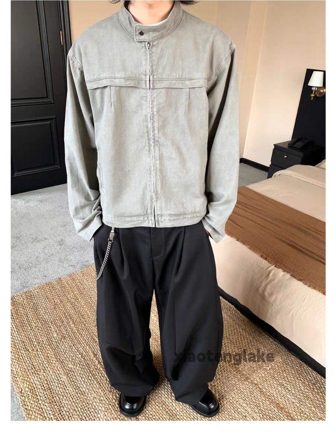 Designer Unisex utility loose baggy hiphop yuppie pleated pants Size US 28 / EU 44 - 3 Thumbnail