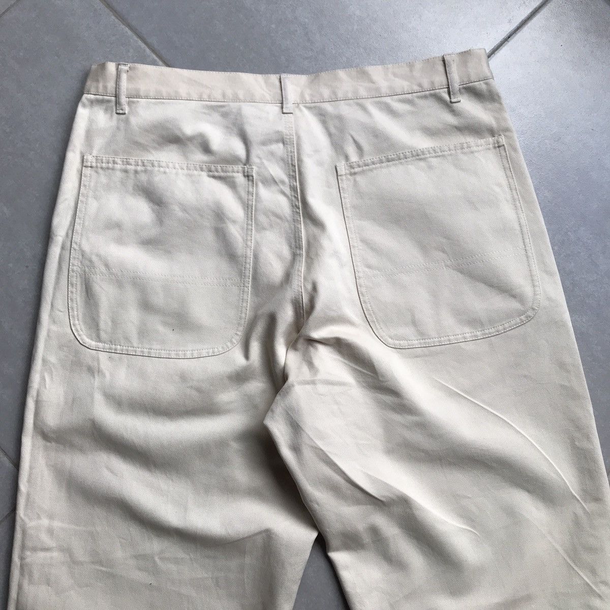 Comme des Garcons SHIRT Comme des Garcons Shirt Beige Trouser Size US 34 / EU 50 - 11 Thumbnail