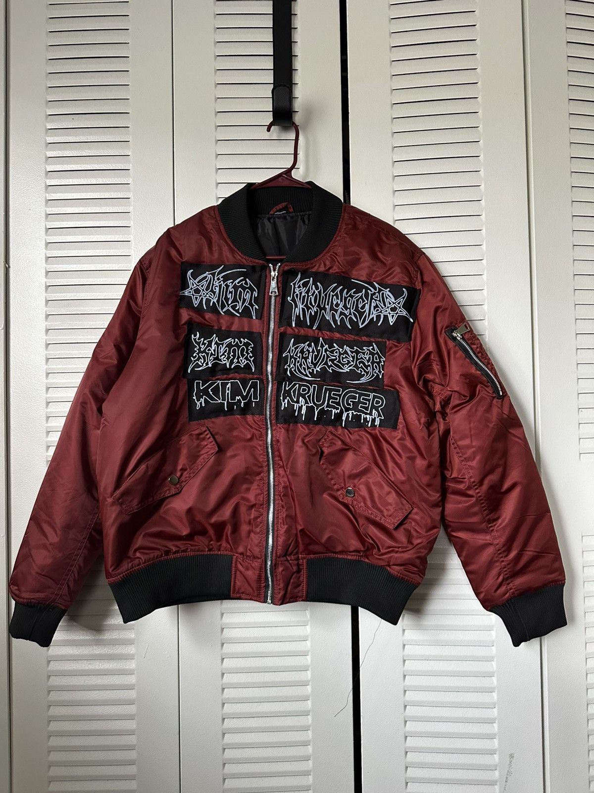 Kim Krueger ボンバージャケット Kim Krueger MA-1 Bomber Jacket