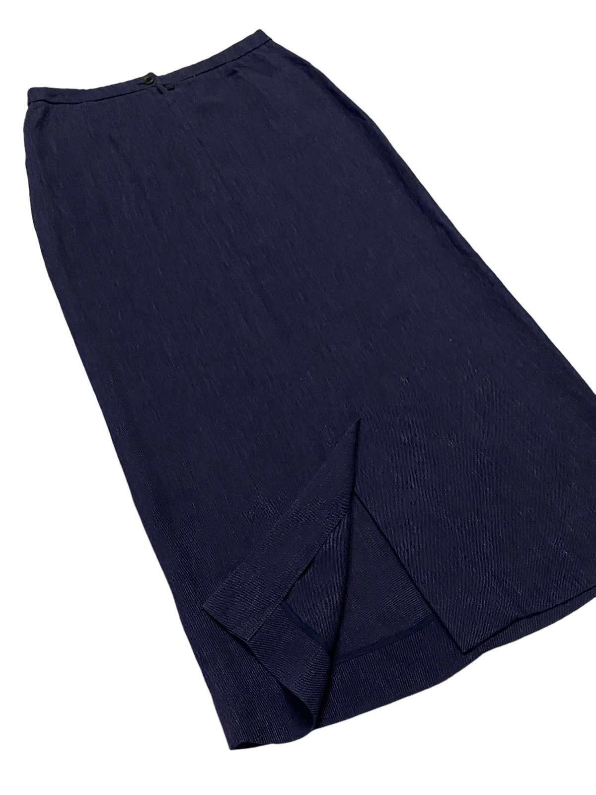 Hermes Vintage Hermes Double Pocket Midi Skirt Size 27" / US 4 / IT 40 - 21 Thumbnail