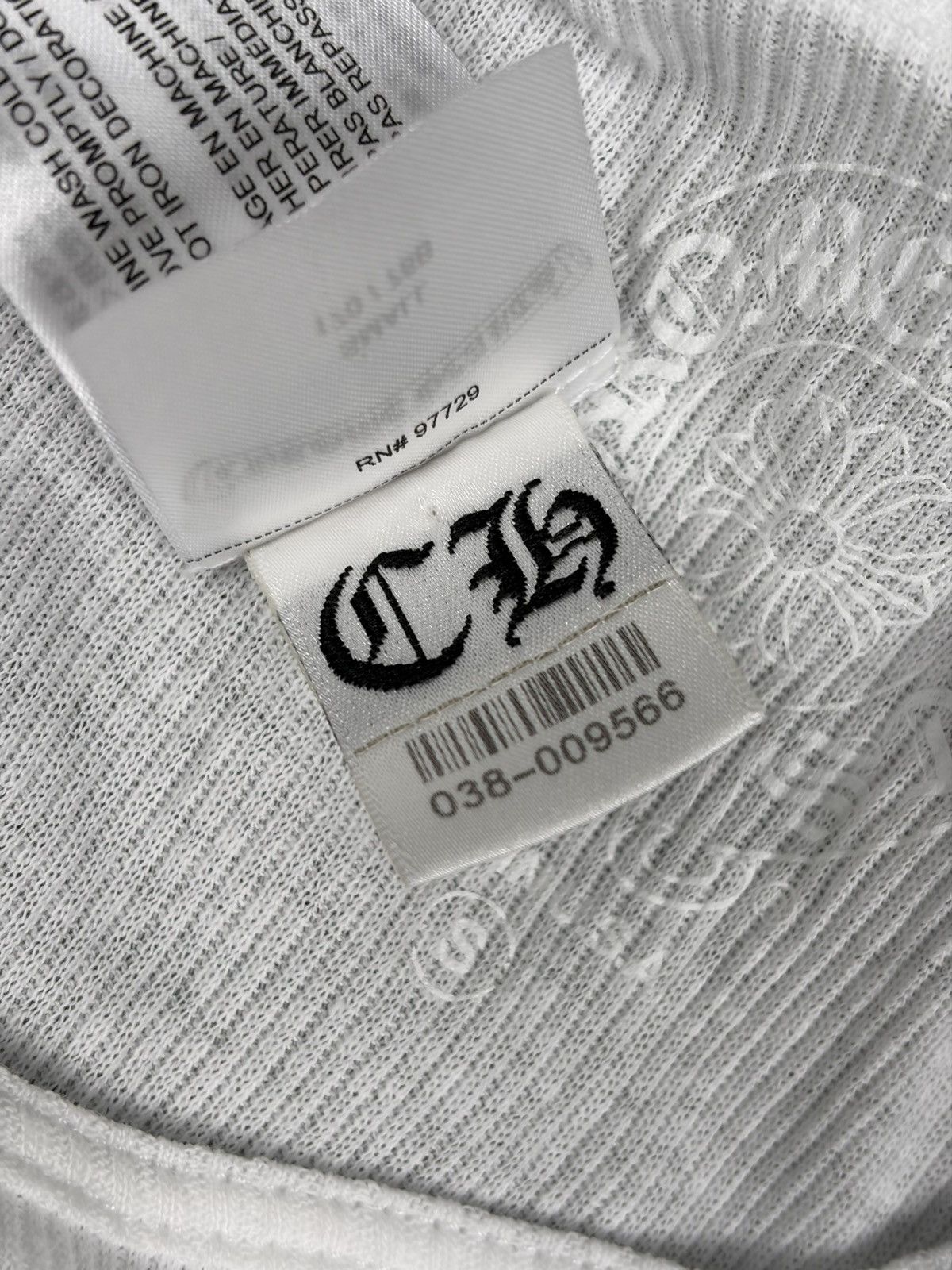 Chrome Hearts Richard Stark Tank Size US S / EU 44-46 / 1 - 9 Thumbnail