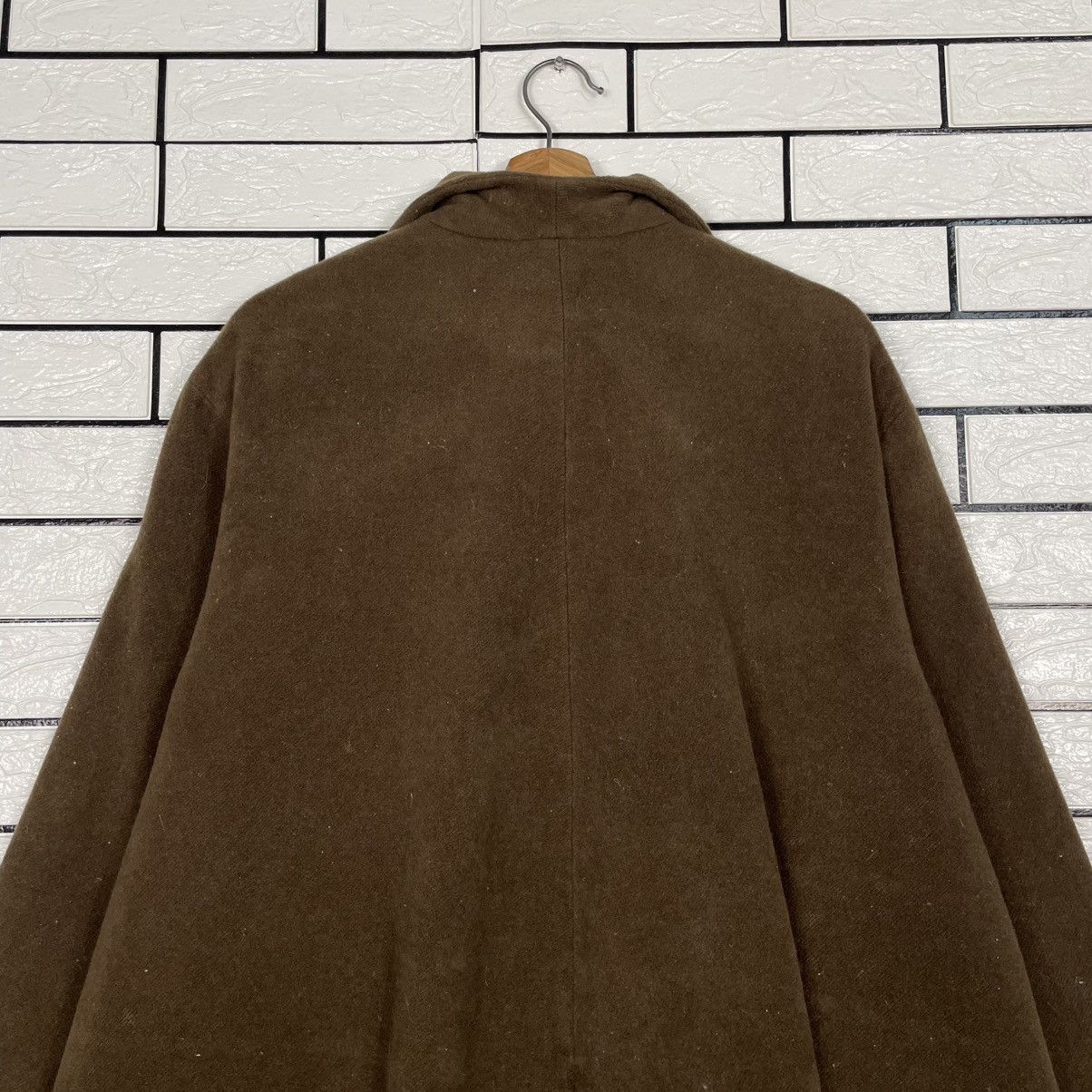 Other Ixia Made In Italy Brown Wool Cashmere Overcoat Size M / US 6-8 / IT 42-44 - 9 Thumbnail