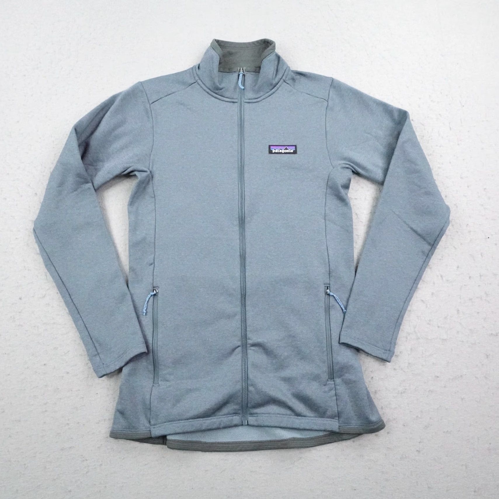 Patagonia Patagonia Jacket Womens XS Blue R1 Daily Brushed Fleece Full Zip Up Lightweight Size XS / US 0-2 / IT 36-38 - 2 Thumbnail