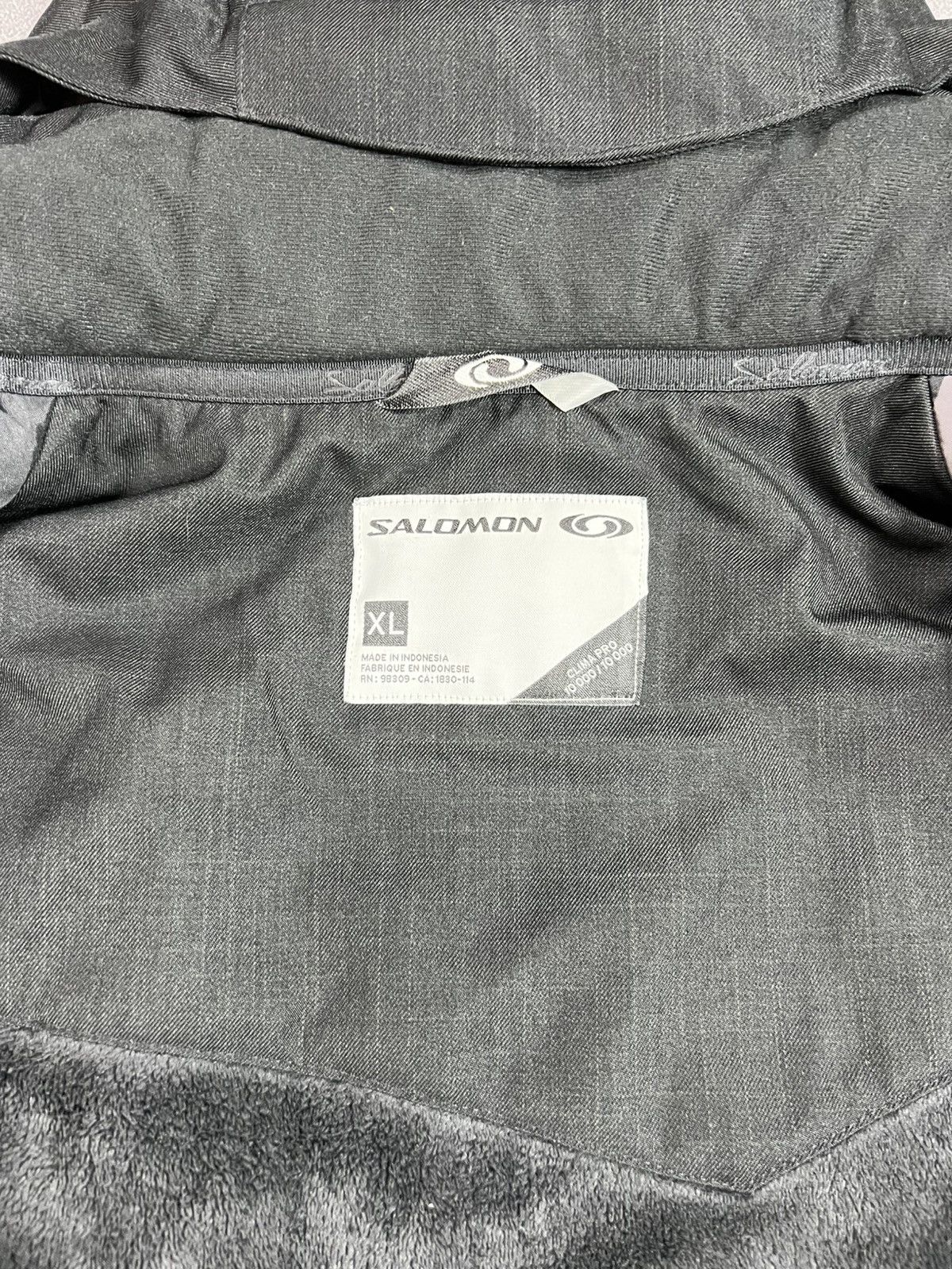 🖤VINTAGE SALOMON TECHNICAL FLEECE PANELED SKI Y2K JACKET