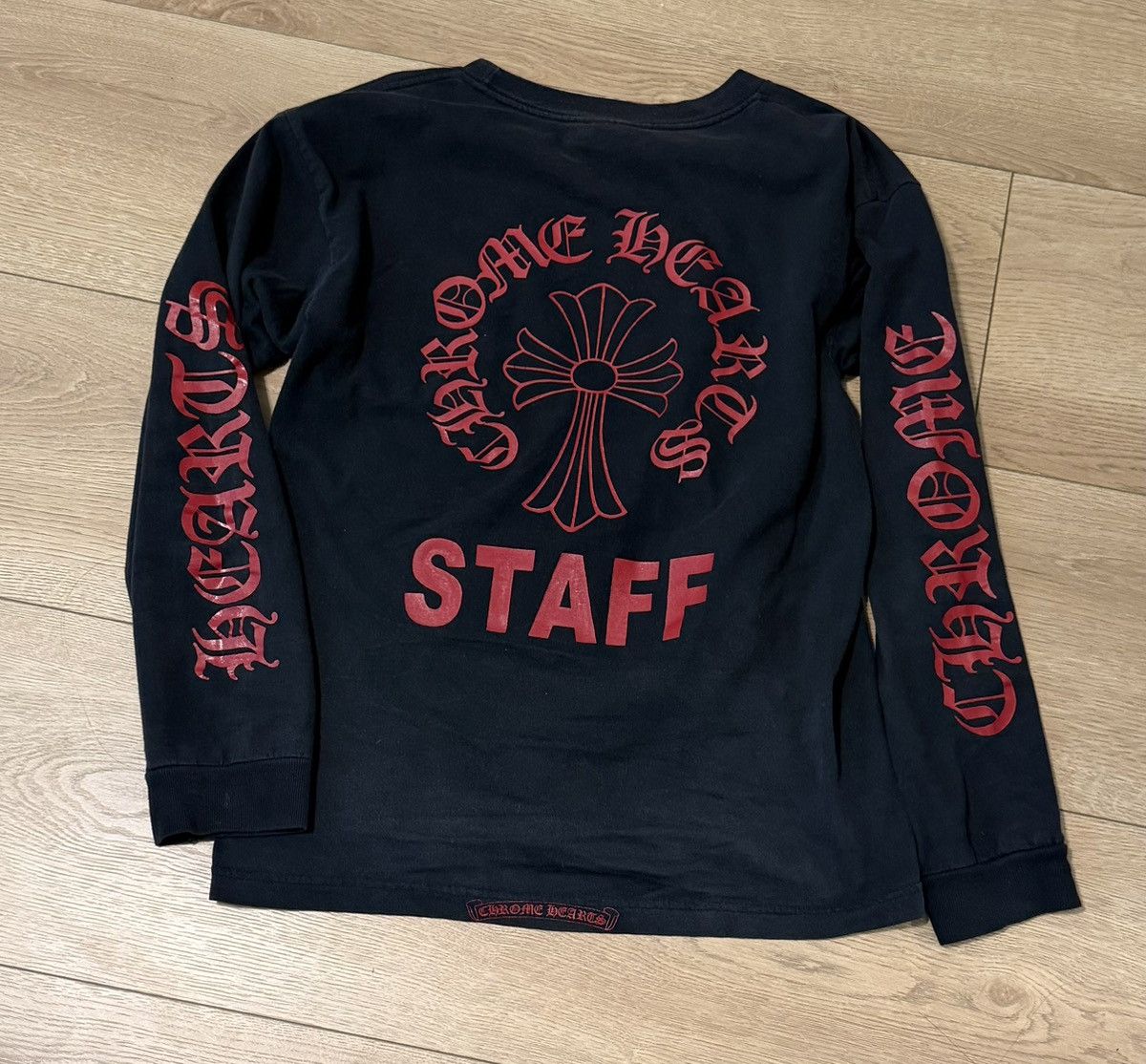 Chrome Hearts Chrome Hearts Vintage 90s Sunfaded Floral Dagger