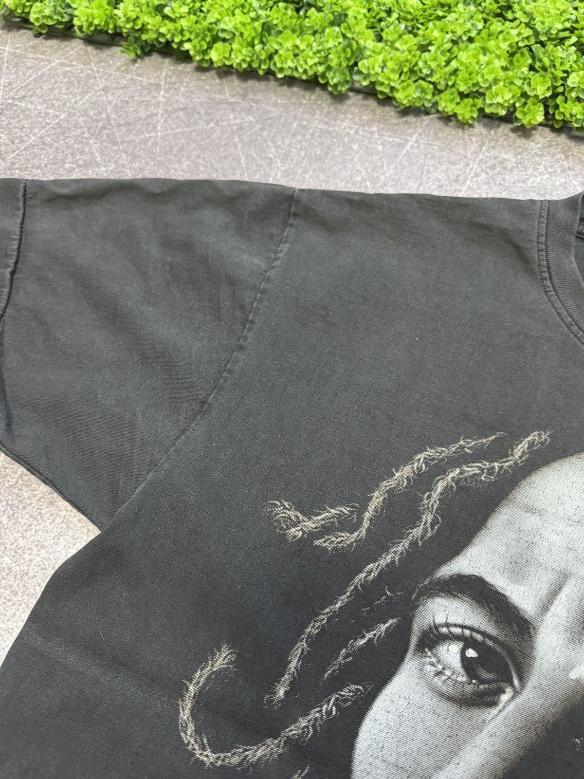 Vintage Vintage Bob Marley Joint T Shirt Faded Smoke Y2k Size US L / EU 52-54 / 3 - 11 Thumbnail