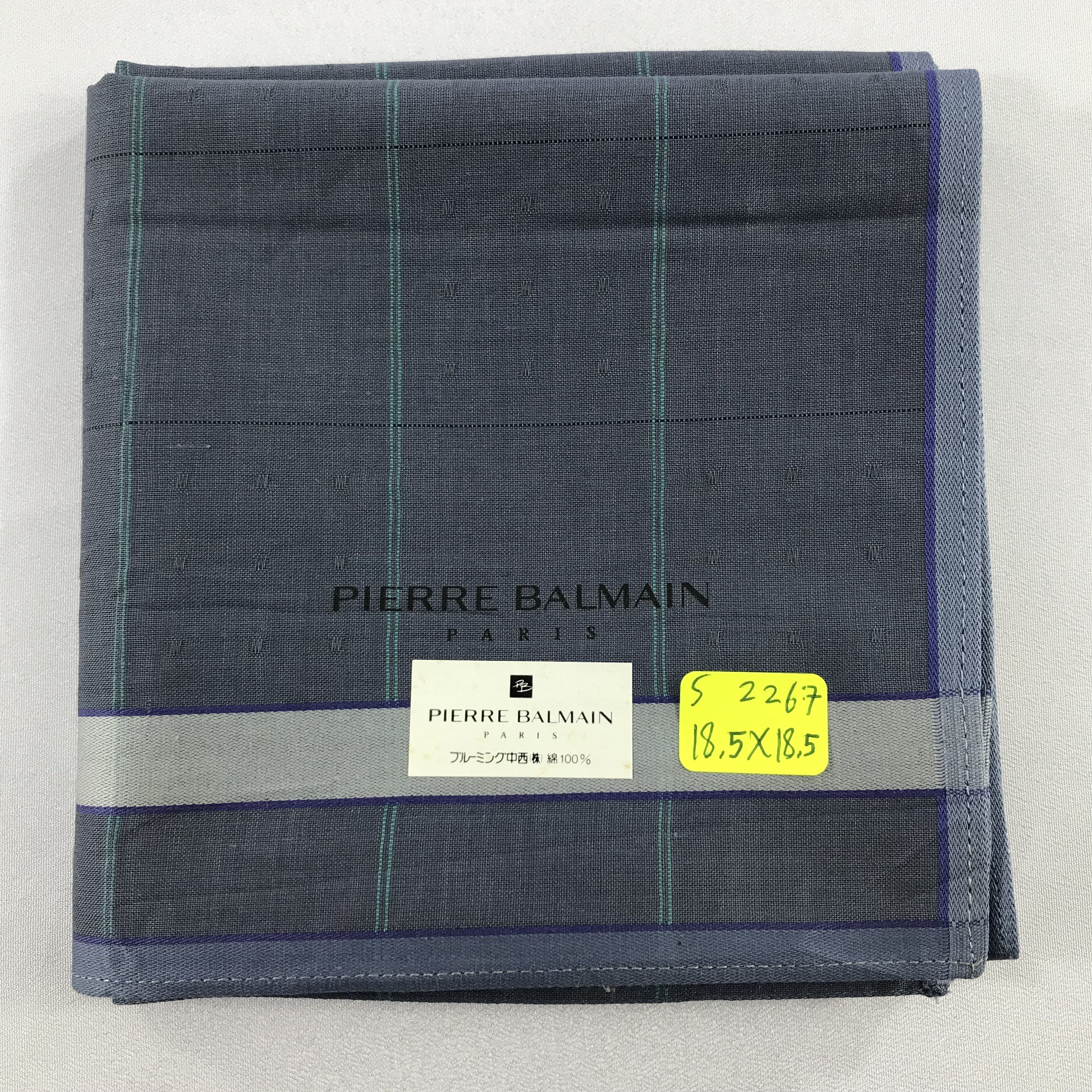 Pierre Balmain × Vintage Pierre Balmain Bandana / Handkerchief / Neckerchief - S2267 Size ONE SIZE - 5 Thumbnail