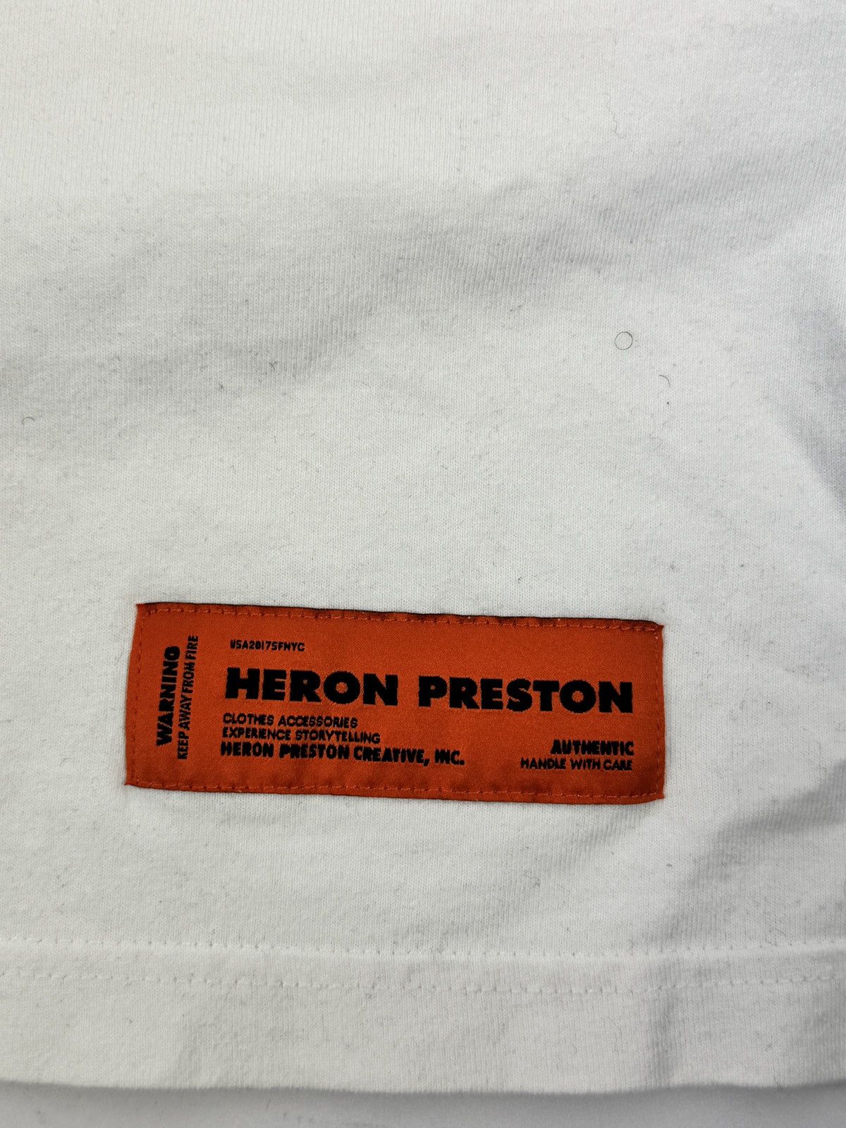 Heron Preston SCREEN PRINT OVERSIZED T-SHIRT Size US S / EU 44-46 / 1 - 6 Thumbnail