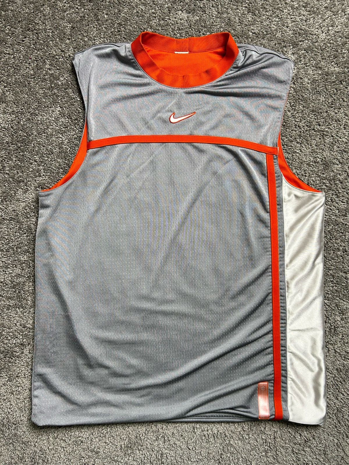 Nike × Vintage Vintage Y2K Nike Basketball Reversible Jersey Size US L / EU 52-54 / 3 - 1 Thumbnail