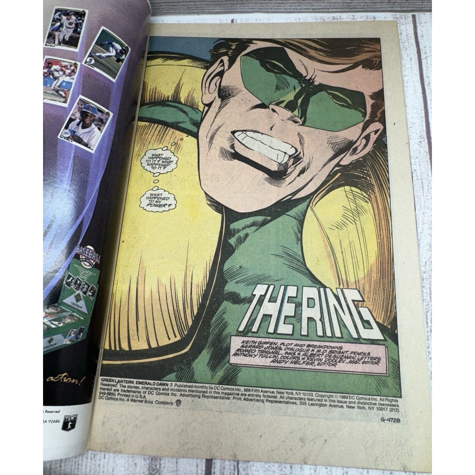 DC Comics DC Comics Green Lantern: Emerald Dawn Vol 3 of 6 Feb 1990 NM Size ONE SIZE - 4 Thumbnail