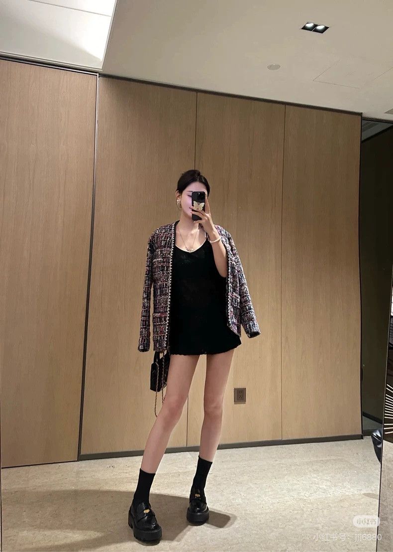 Chanel Chanel 24a Manchester tweed glazed jacket 2504-Nextarrow Size XXS / US 00 / IT 34 - 8 Thumbnail