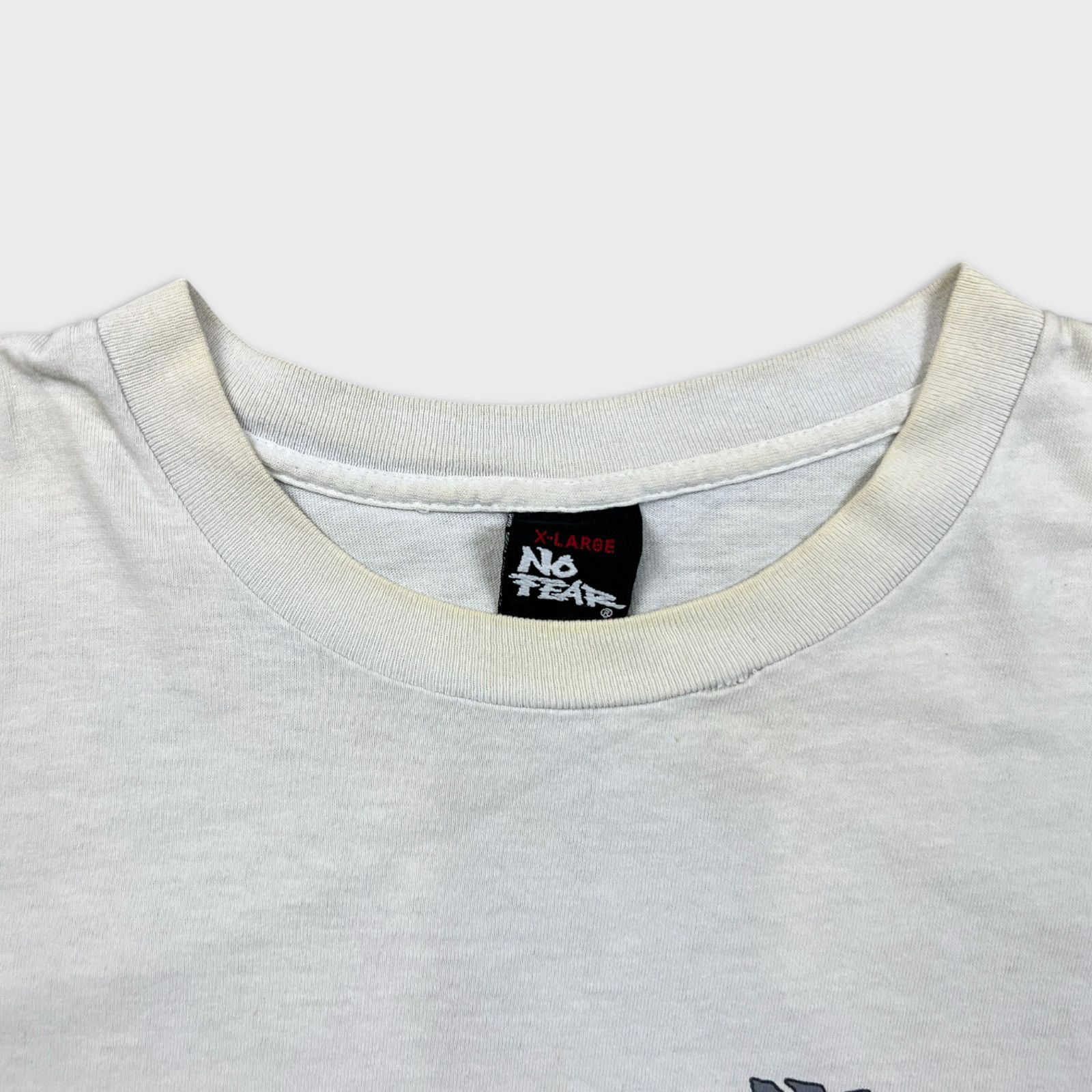 No Fear × Vintage 90s No Fear T Shirt XL Pain Temporary Single Stitched Tee Size US XL / EU 56 / 4 - 4 Thumbnail