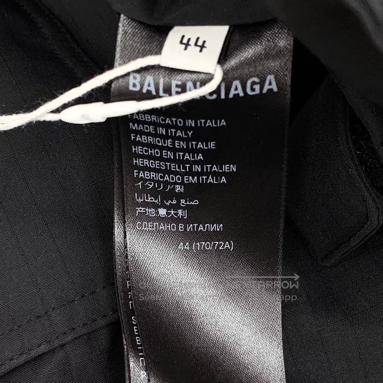 Balenciaga Balenciaga Black logo embroidery multi-pocket ski pants lo Size US 28 / EU 44 - 7 Thumbnail